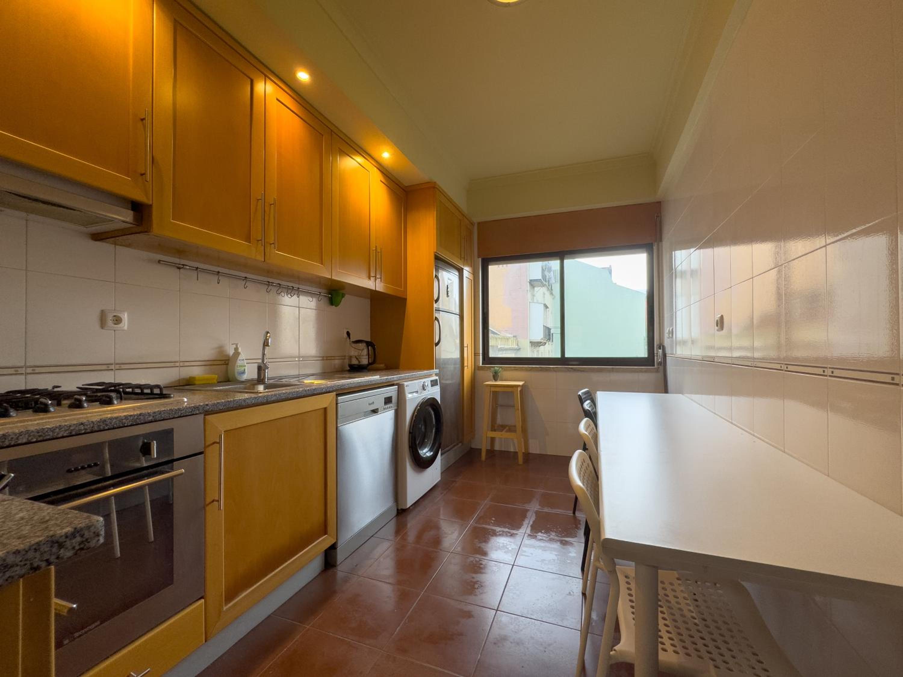 Double bed room in old town view 2