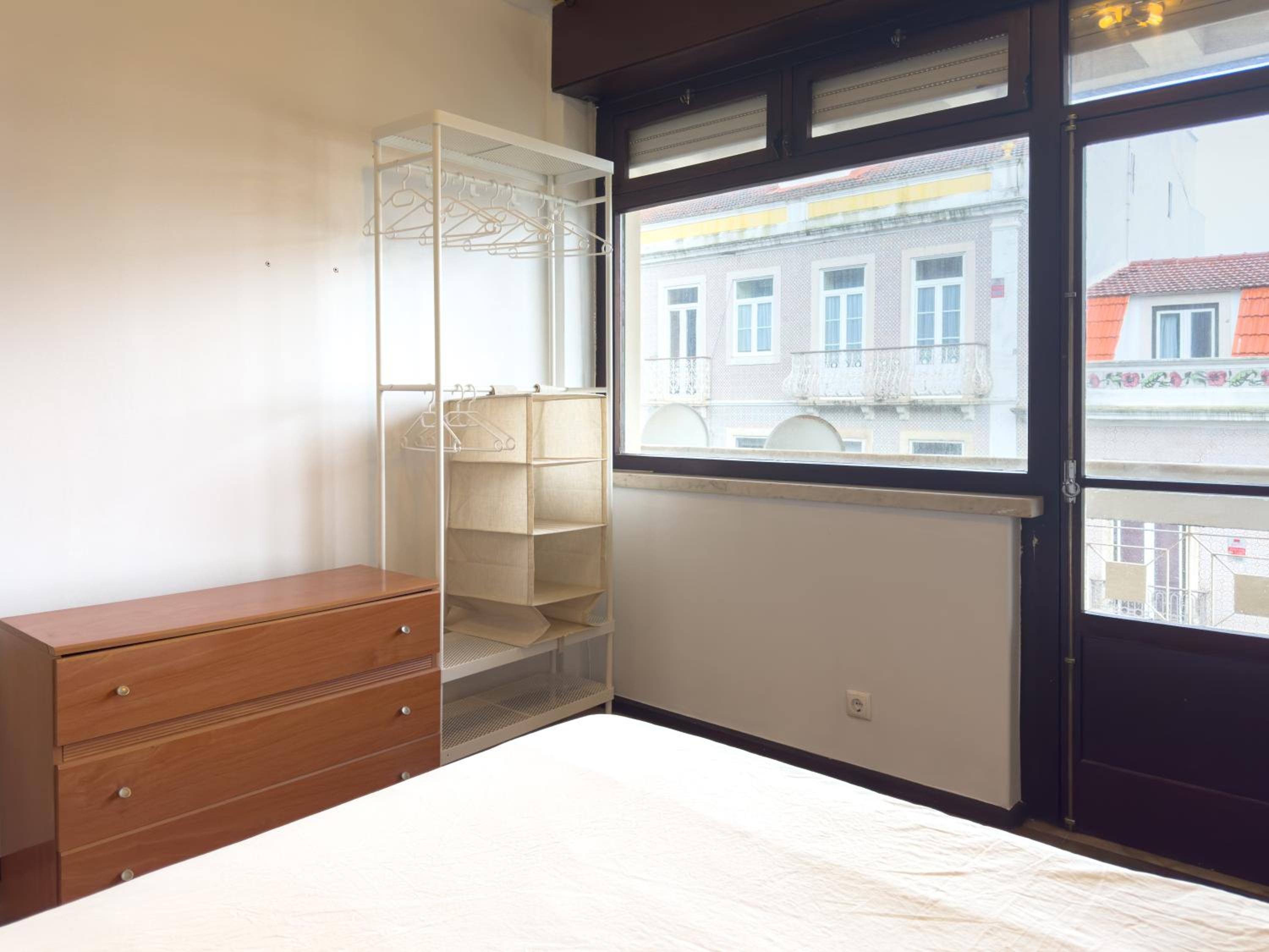 Double bed room in old town view 3