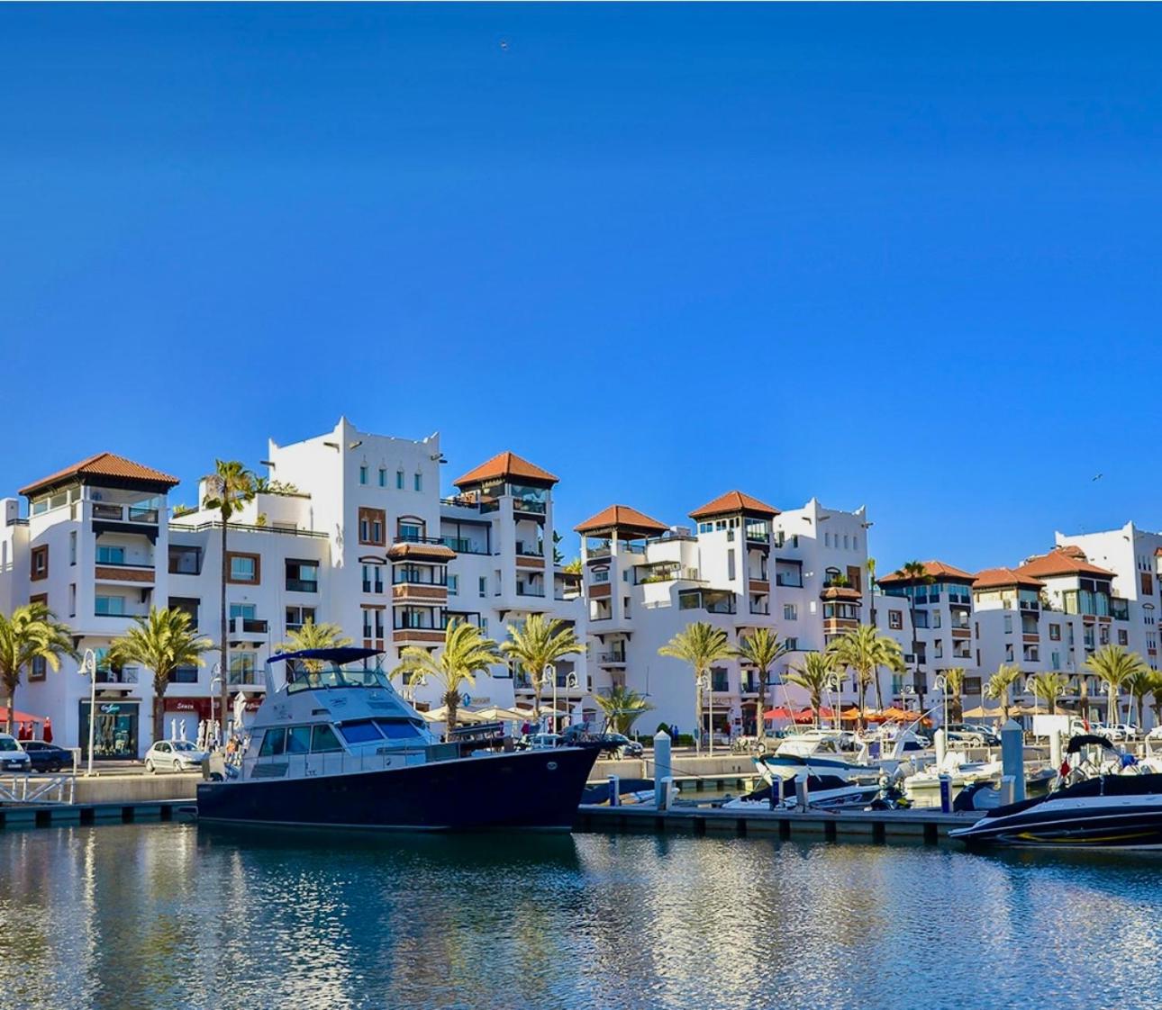 Luxury apartment in Marina agadir pool beach view 5