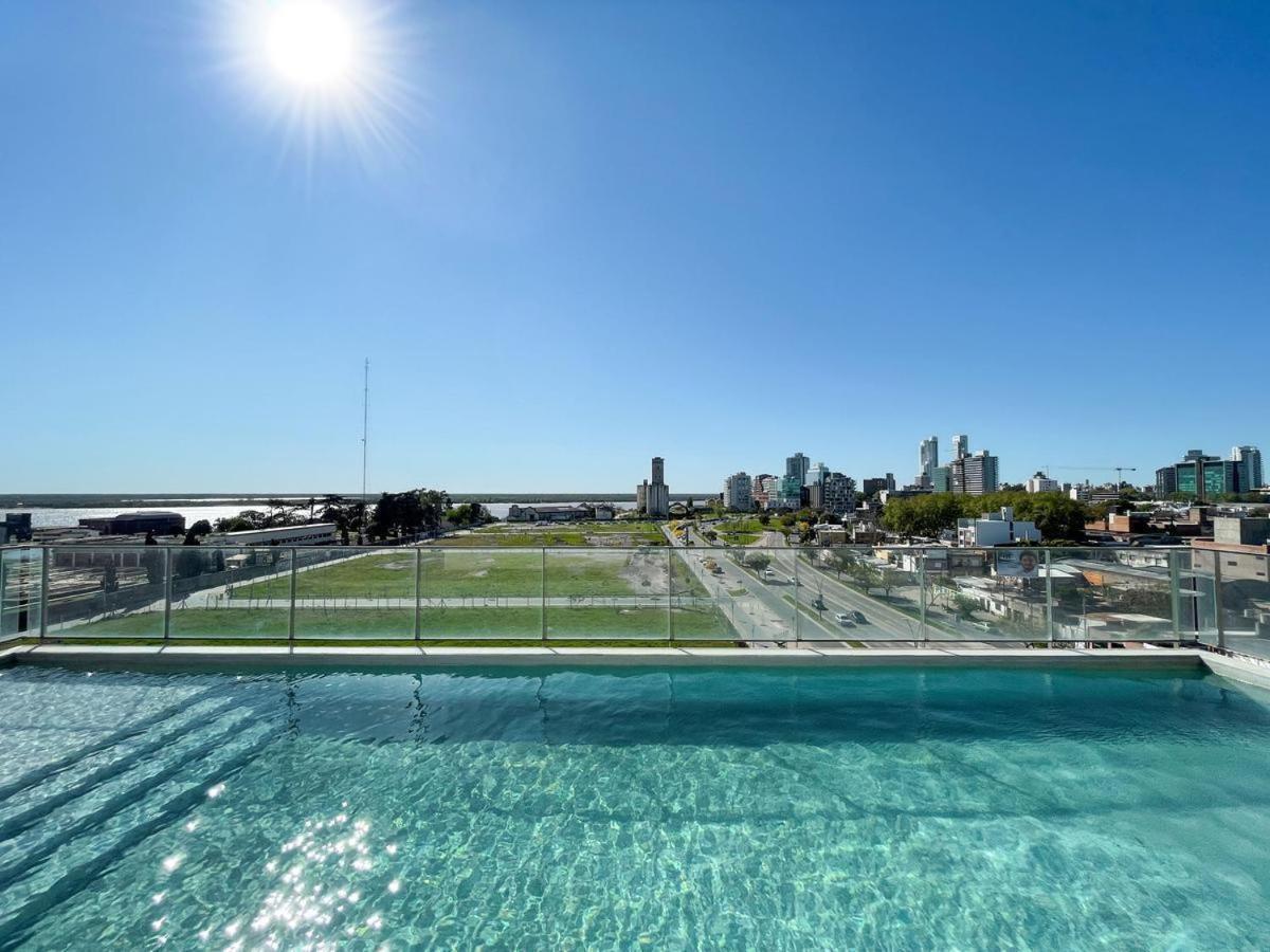 Alojate en METRA Puerto Norte, luminoso estudio con pileta, gym y balcon