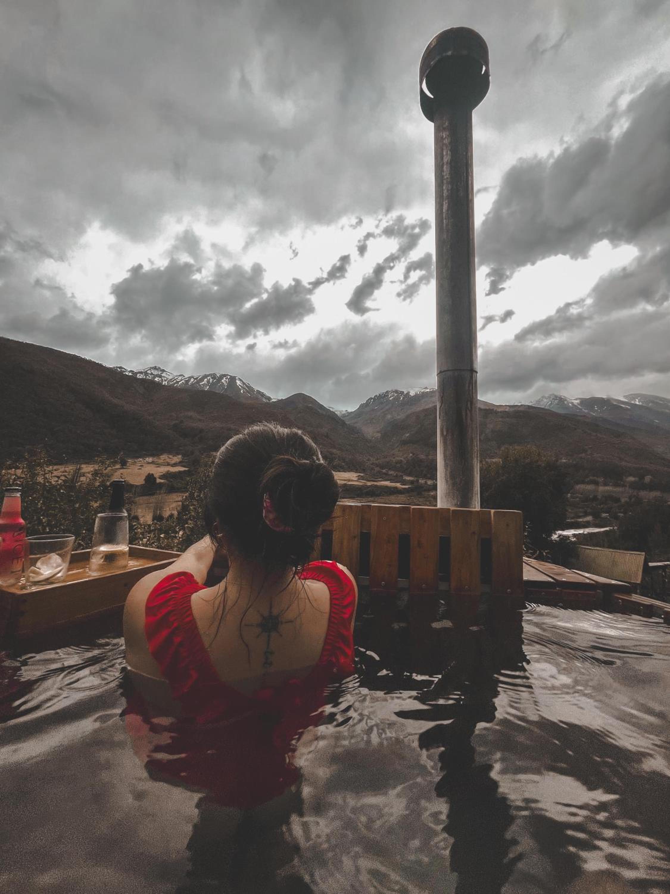 Parque Guaiquivilo, Cabañas de montaña con tinaja privada