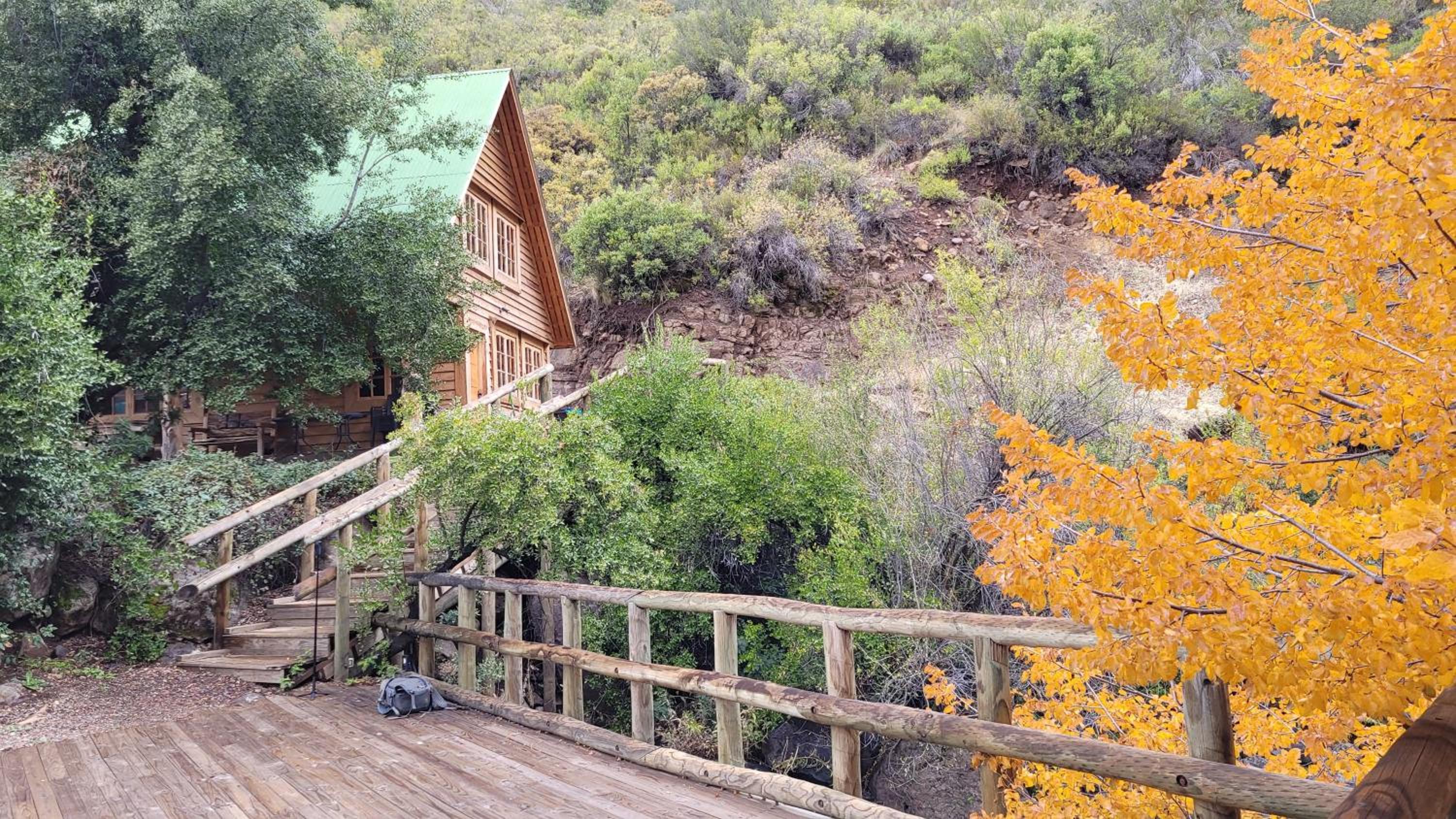 Parque Guaiquivilo, Cabañas de montaña con tinaja privada