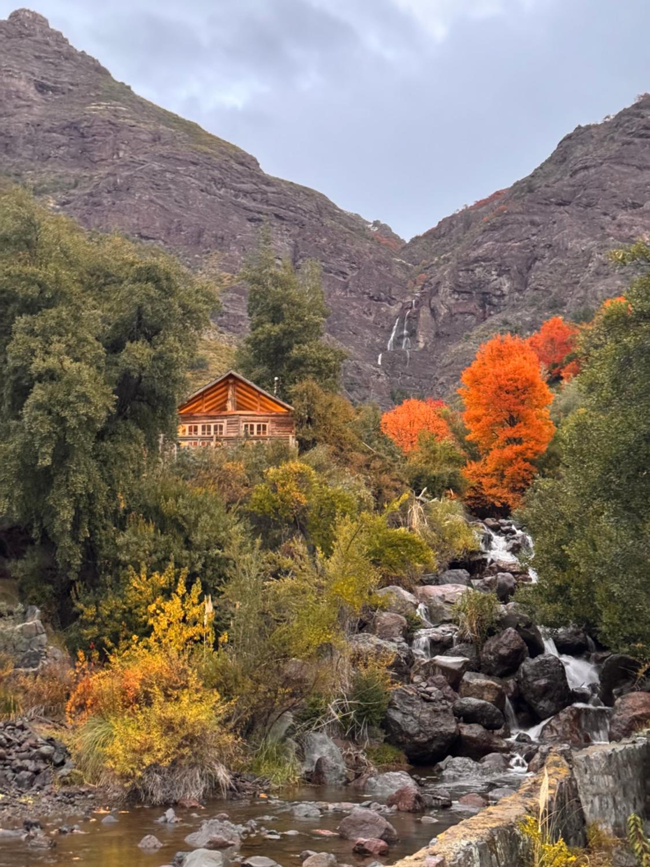 Parque Guaiquivilo, Cabañas de montaña con tinaja privada