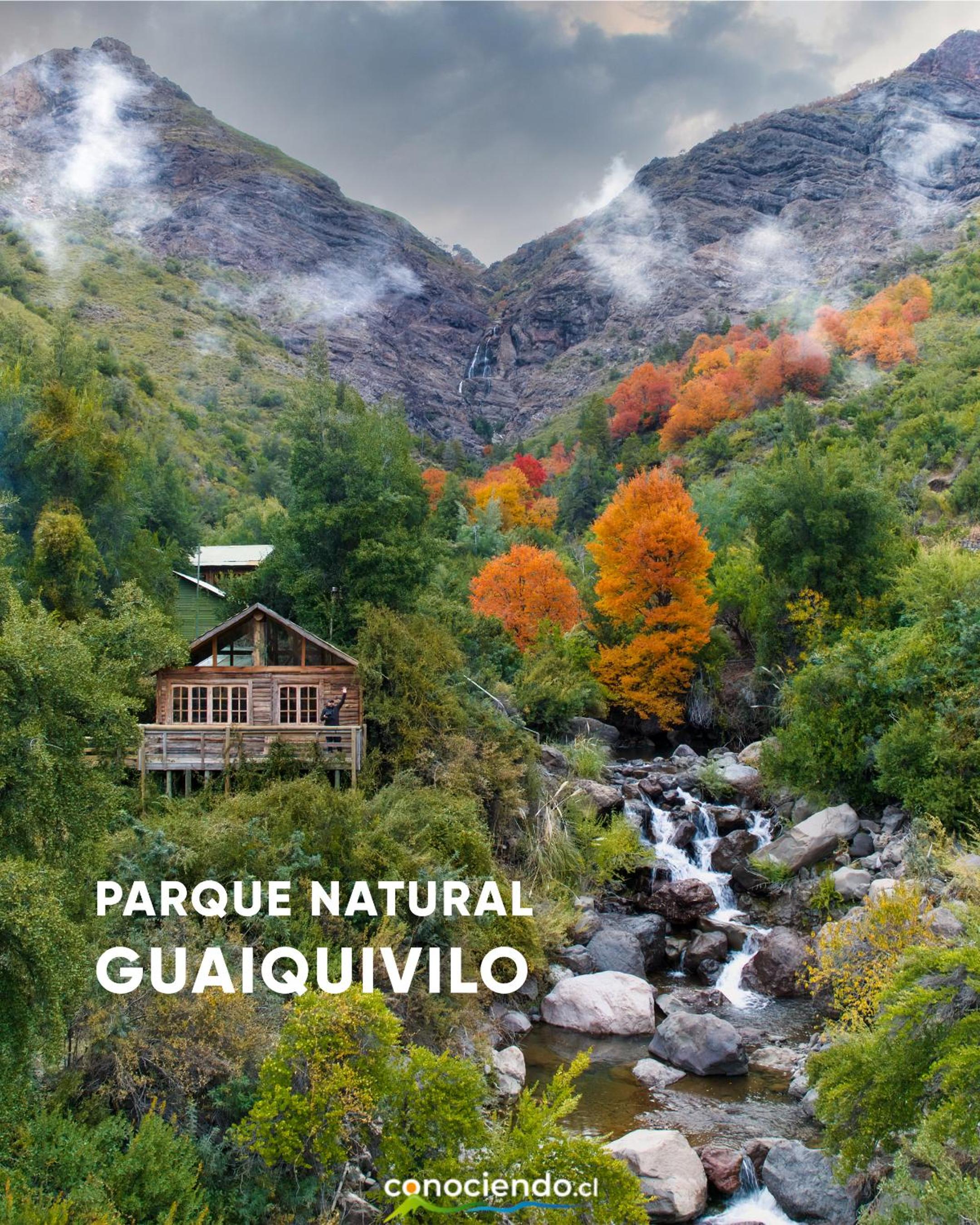 Parque Guaiquivilo, Cabañas de montaña con tinaja privada