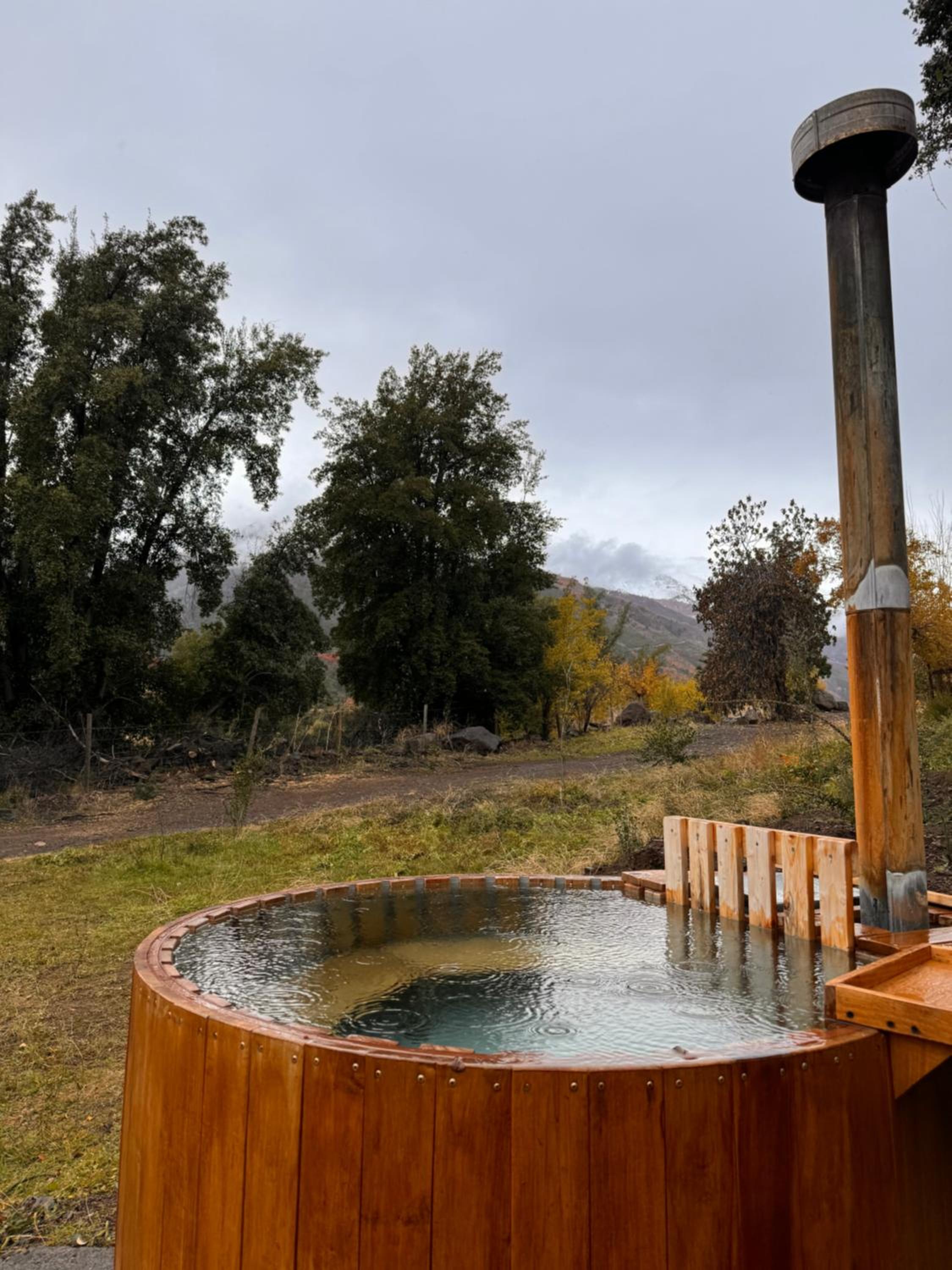 Parque Guaiquivilo, Cabañas de montaña con tinaja privada