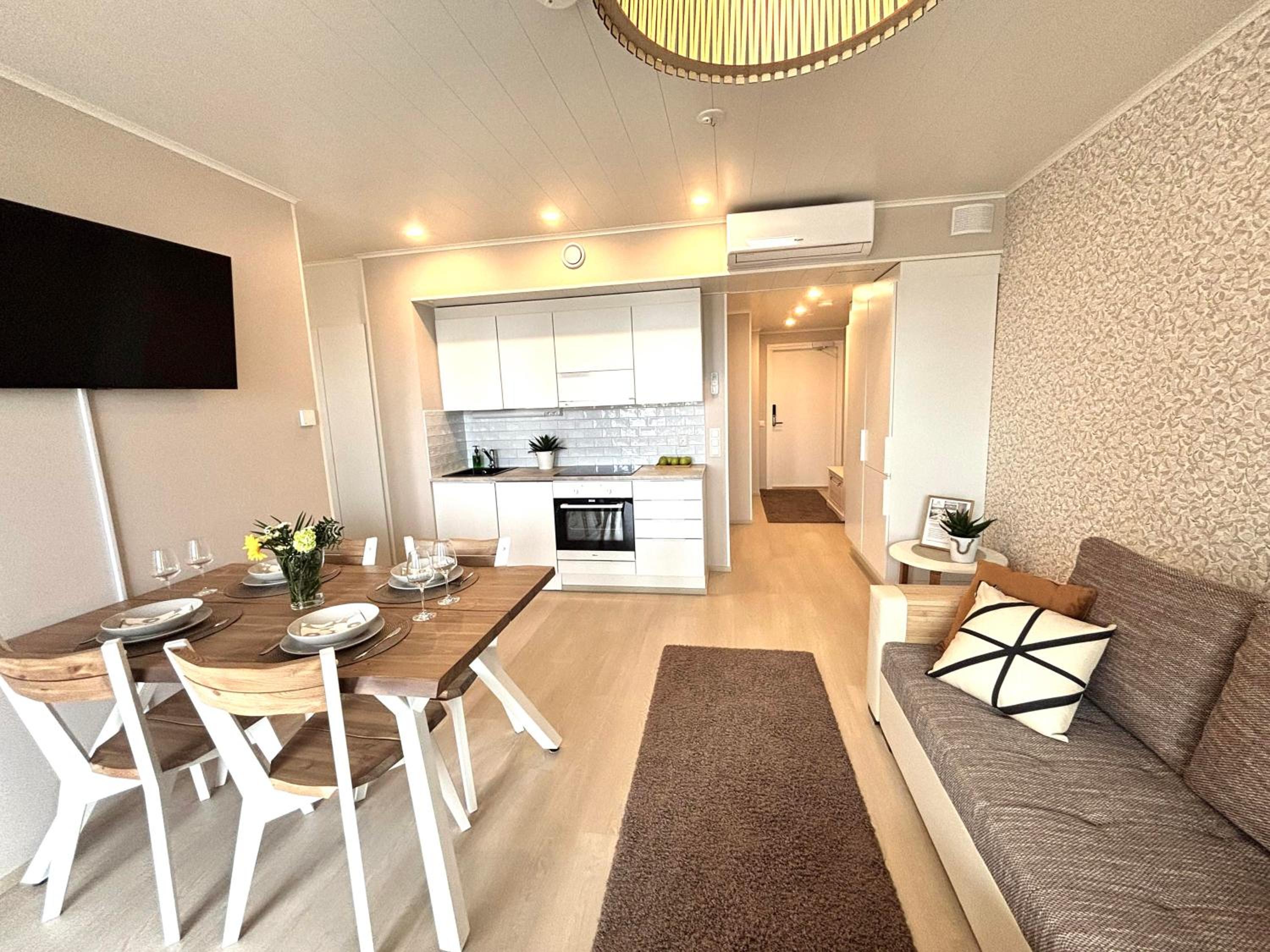 Kivilinna Apartmens Kalajoki - Liinavaatteet, pyyhkeet ja loppusiivous sisältyvät aina hintaan