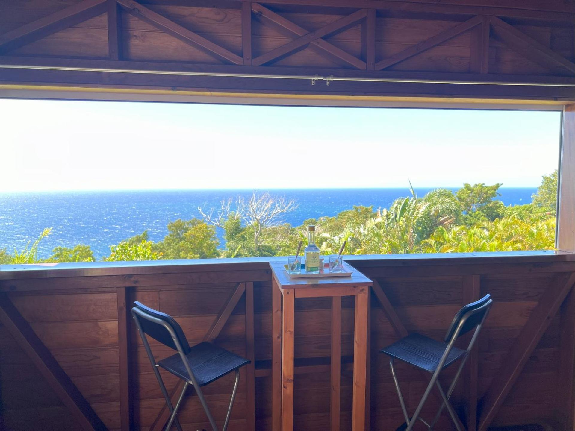PomKajou - Les lodges Racines é Zel view 2