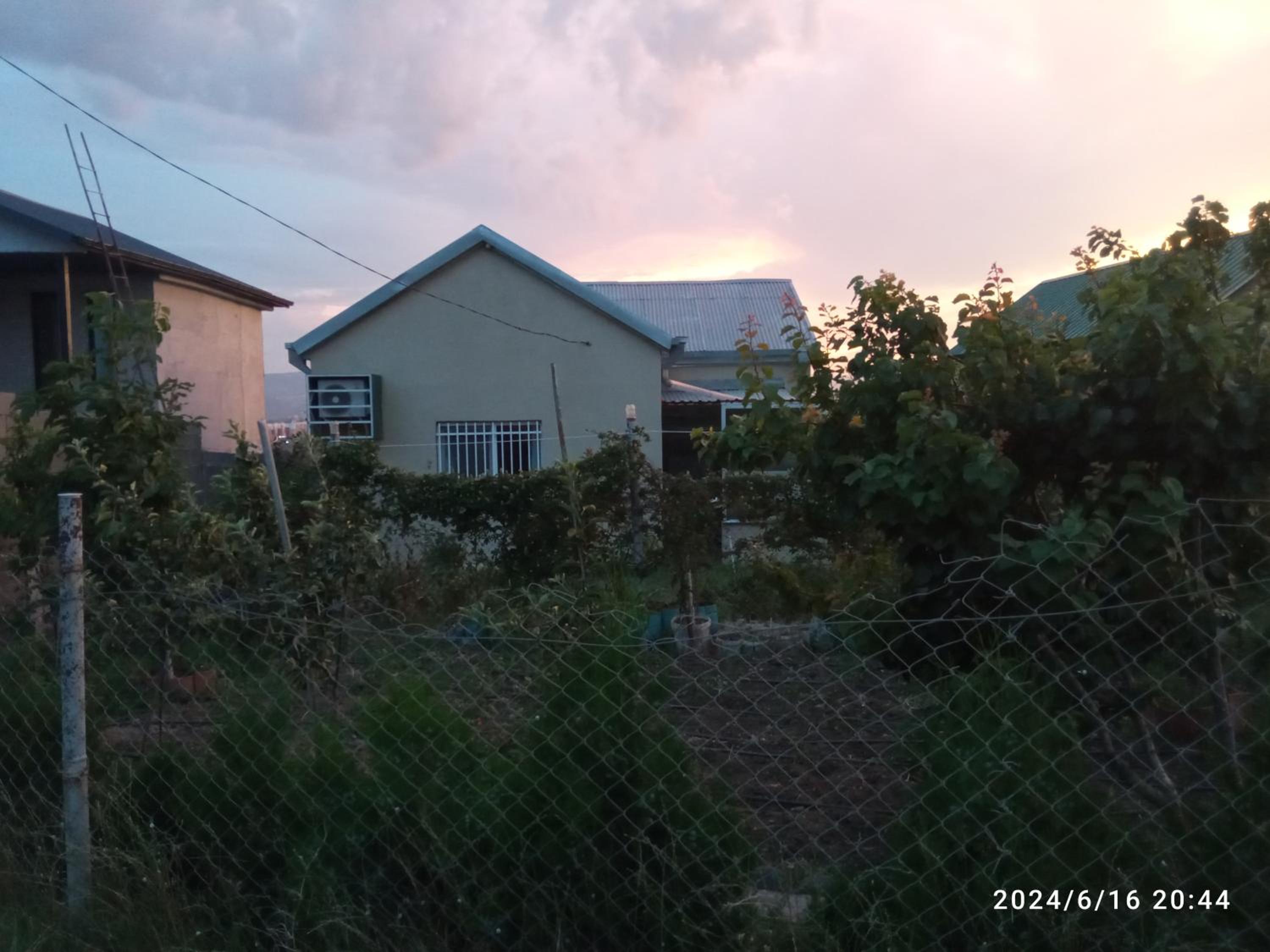 The house has a nice view
