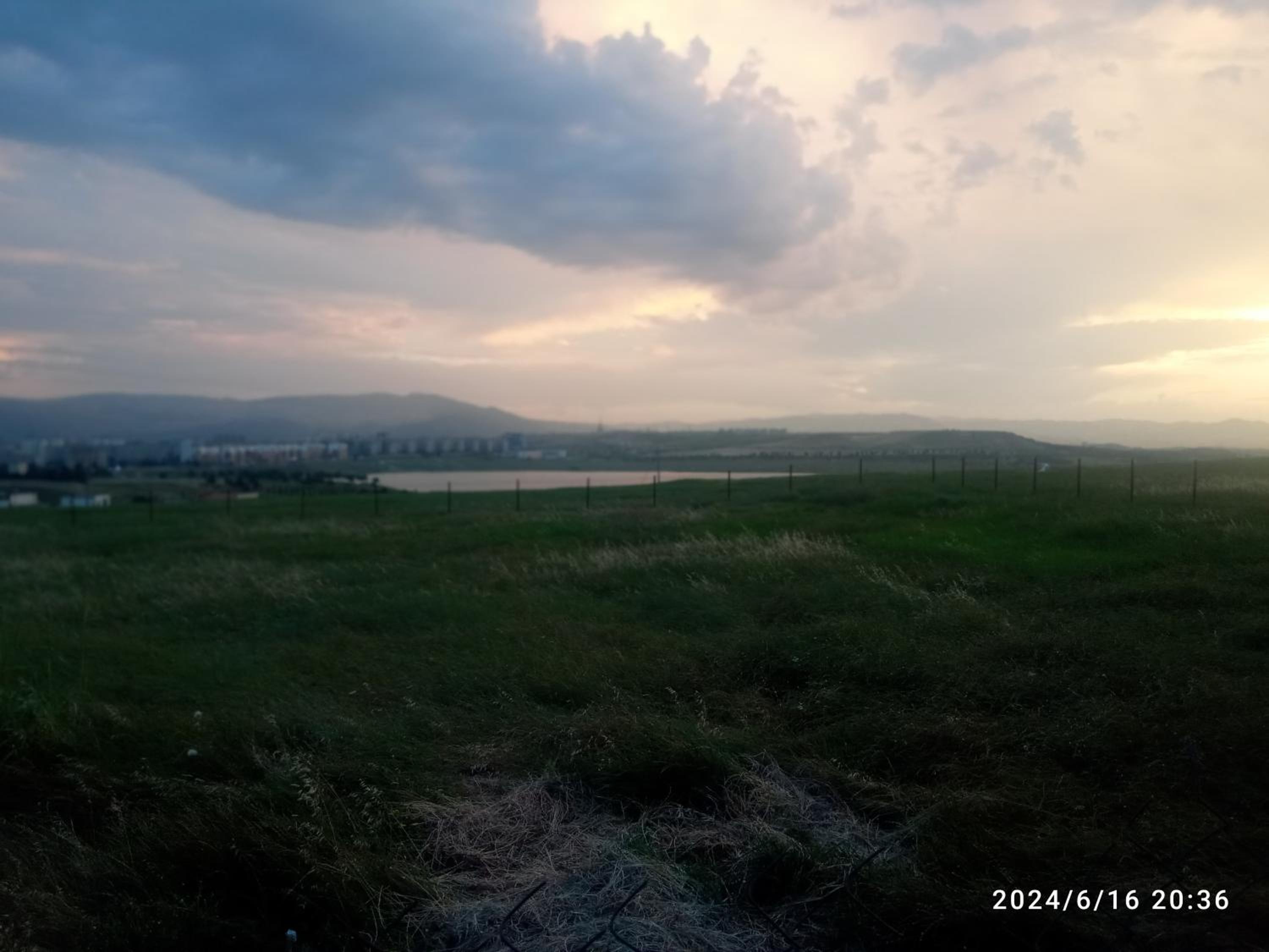 The house has a nice view