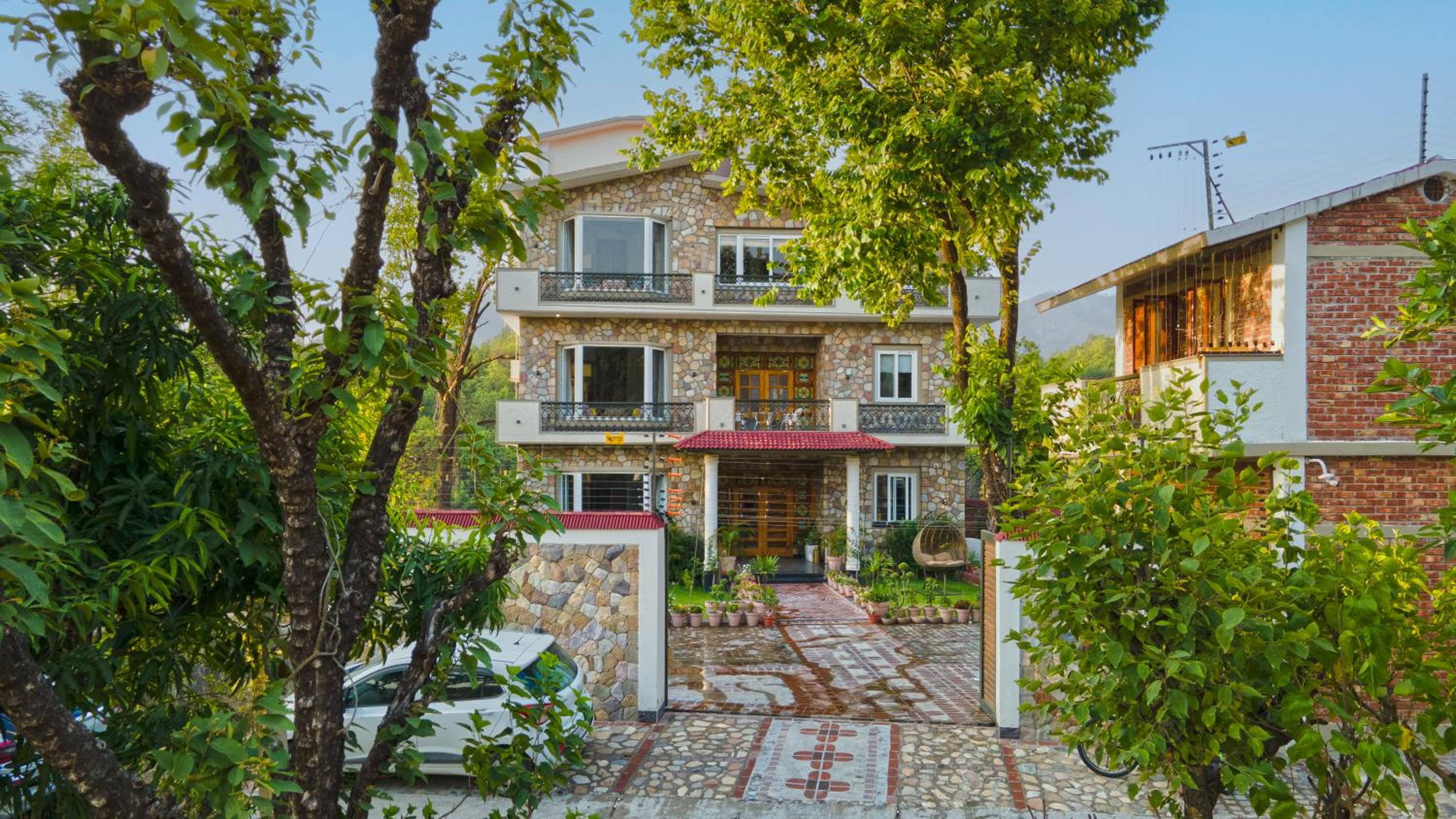 SaffronStays Varenya Villa view 2