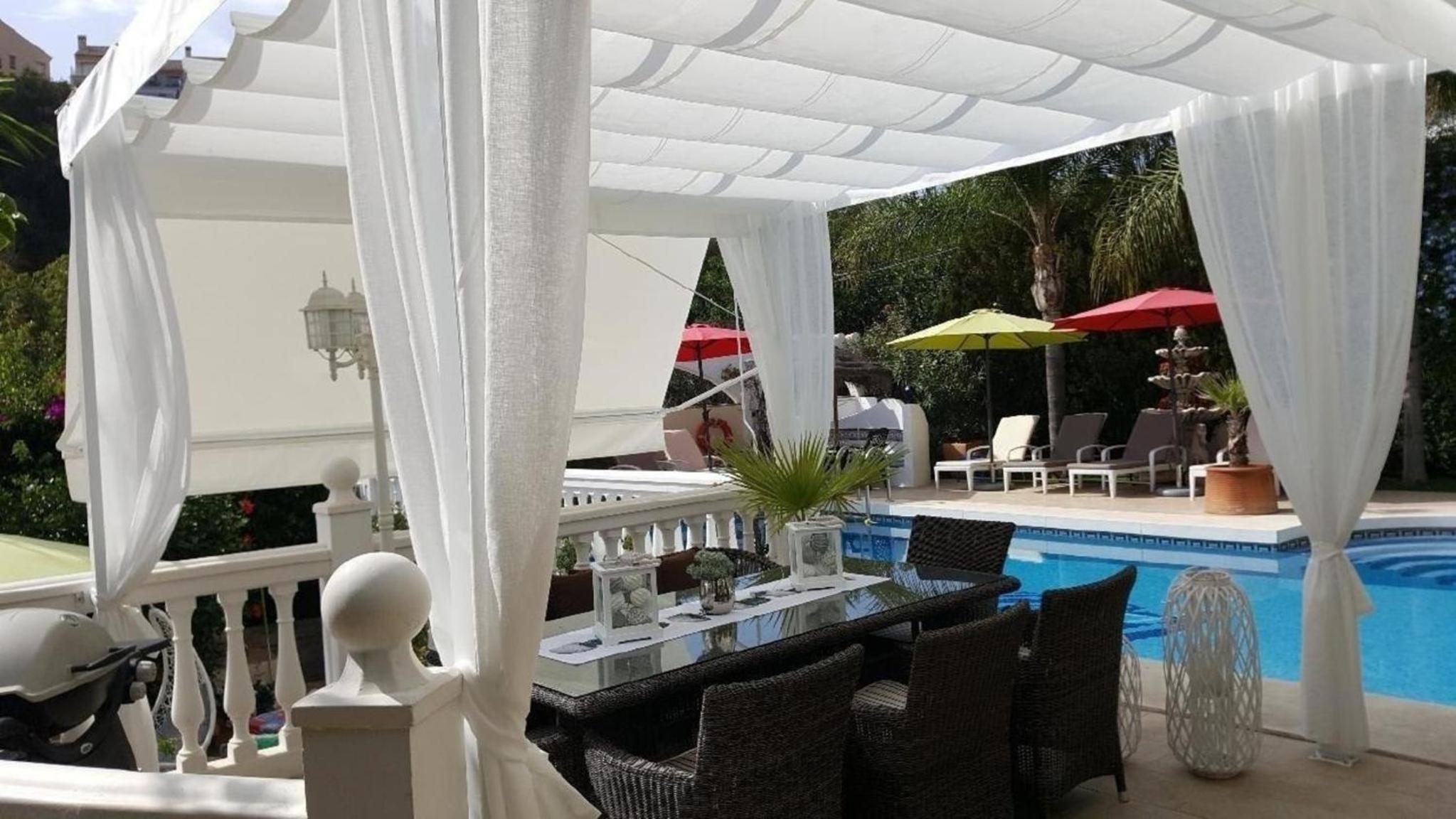 Meerblick-Villa, großer Pool, Palmengarten, nur 850m zu Strand und City bis 12 Personen view 4