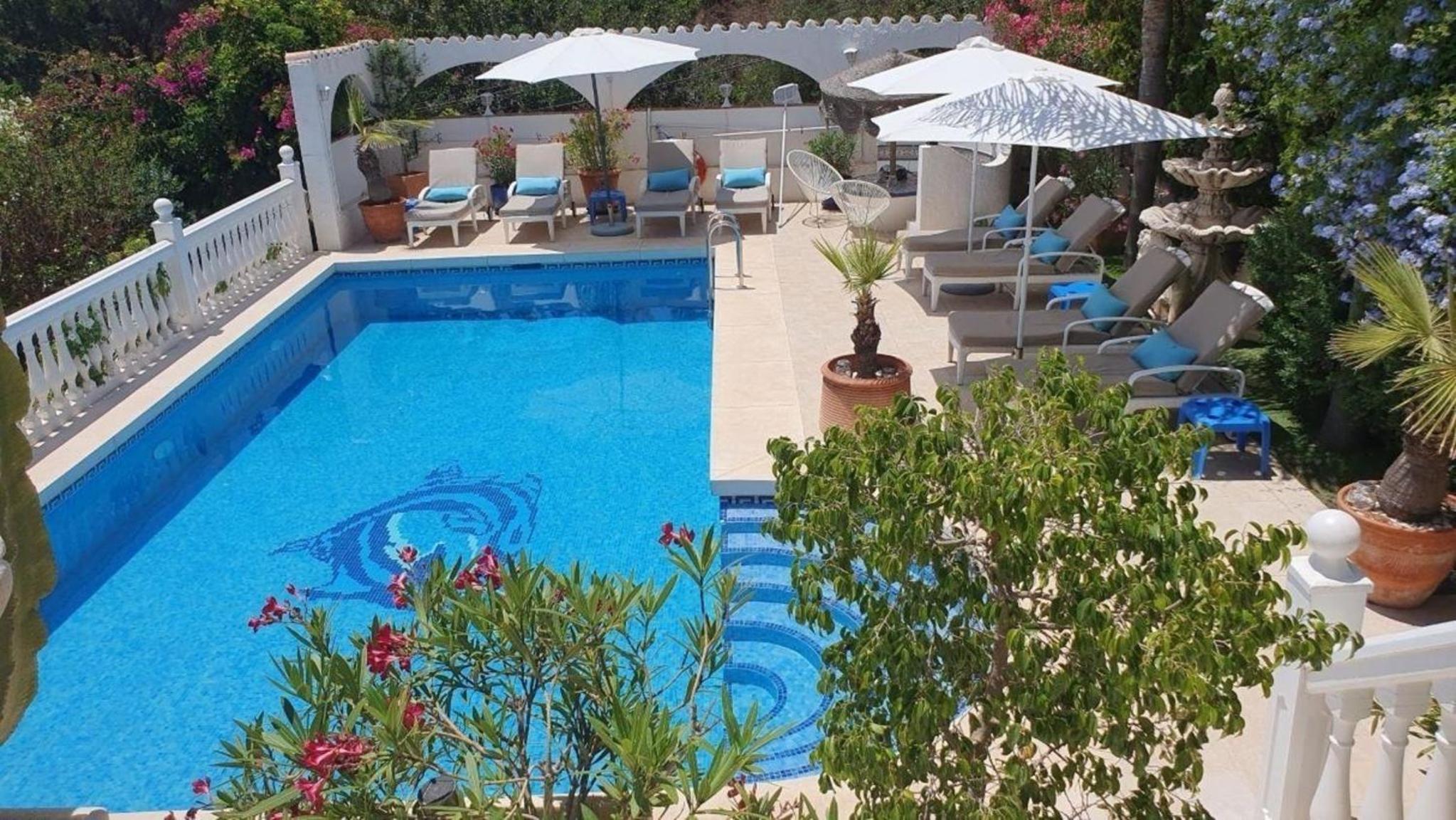 Meerblick-Villa, großer Pool, Palmengarten, nur 850m zu Strand und City bis 12 Personen view 5