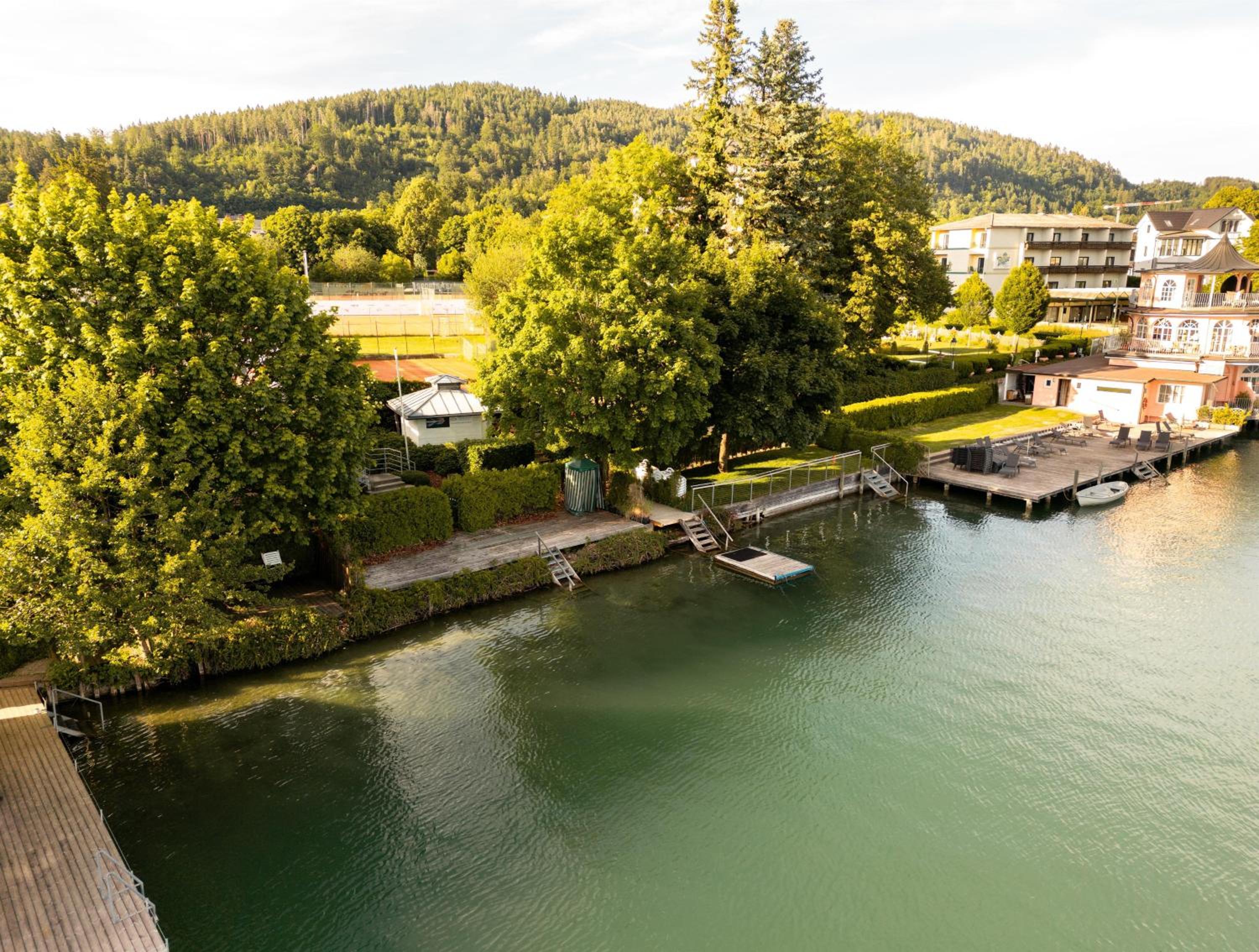 Wörthersee-Apartment mit privatem Seezugang