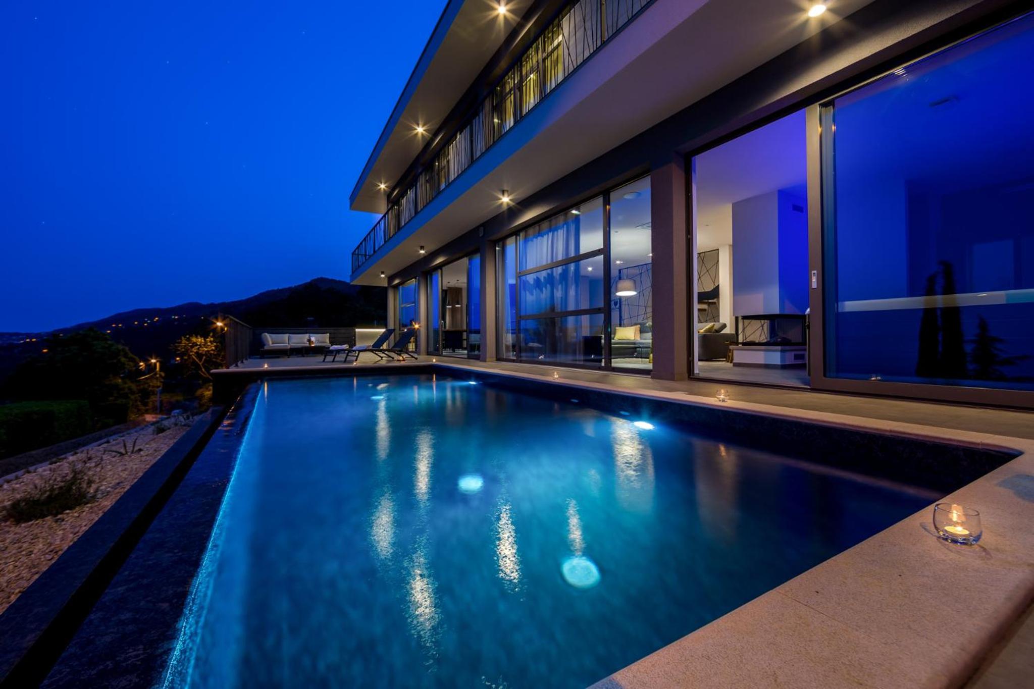 Luxury Villa The View in Opatija - for 12 people with incredible sea view & wellness view 5
