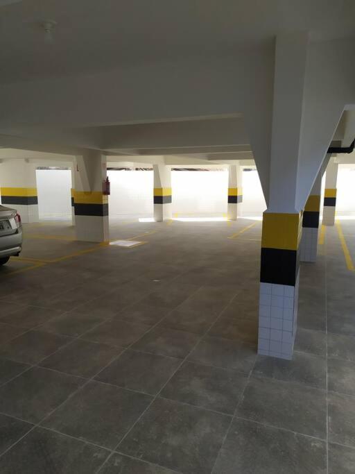 Apartamento novo vista do mar 64m2 2 dorms Wi-fi estacionamento grátis Praia Grande Mirim