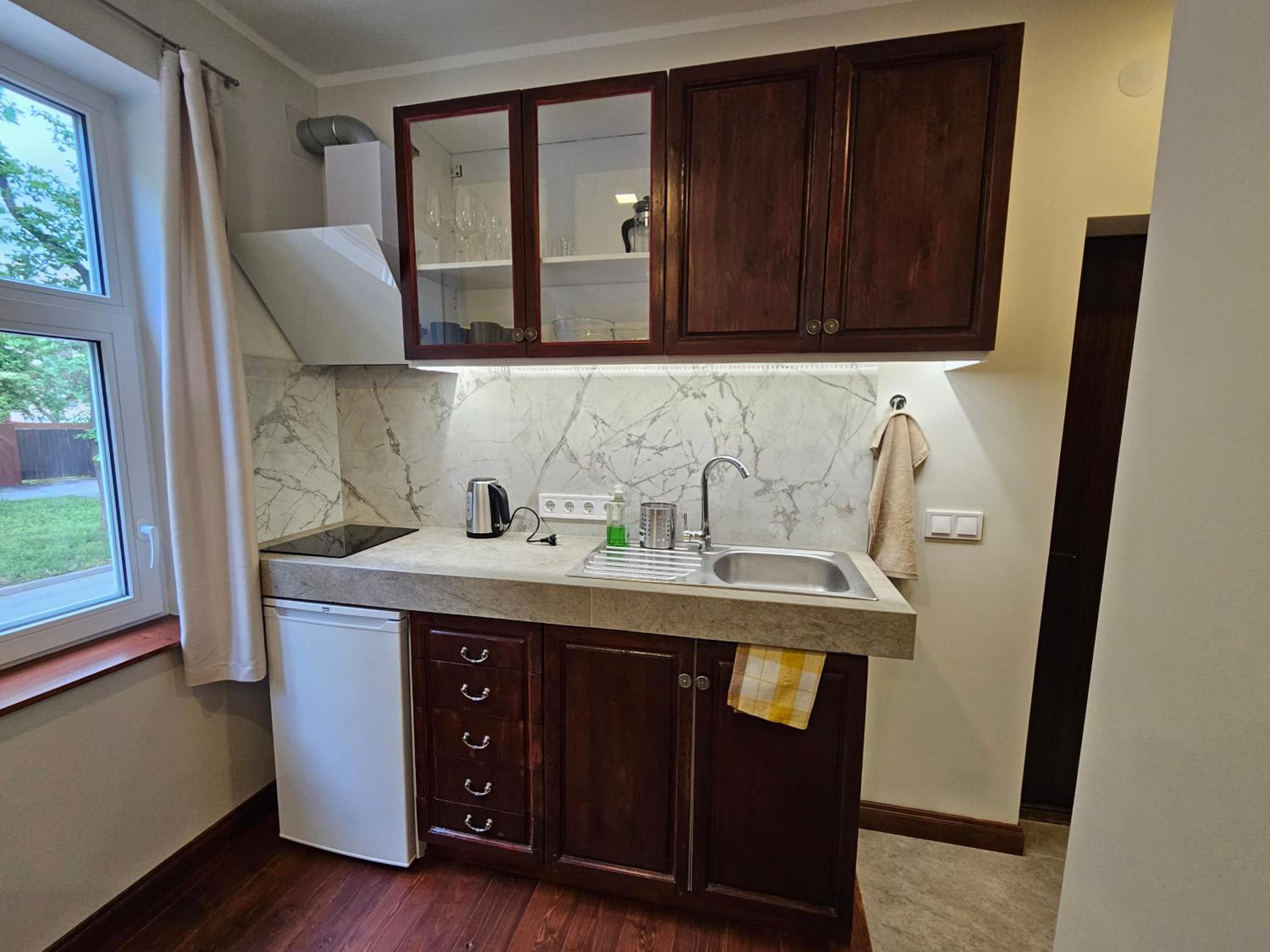 Heina's studio apartment