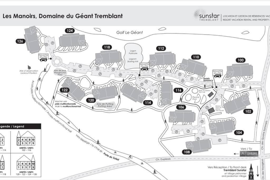 Manoirs-Luxury Golf - 1KM to Mont-Tremblant with AC