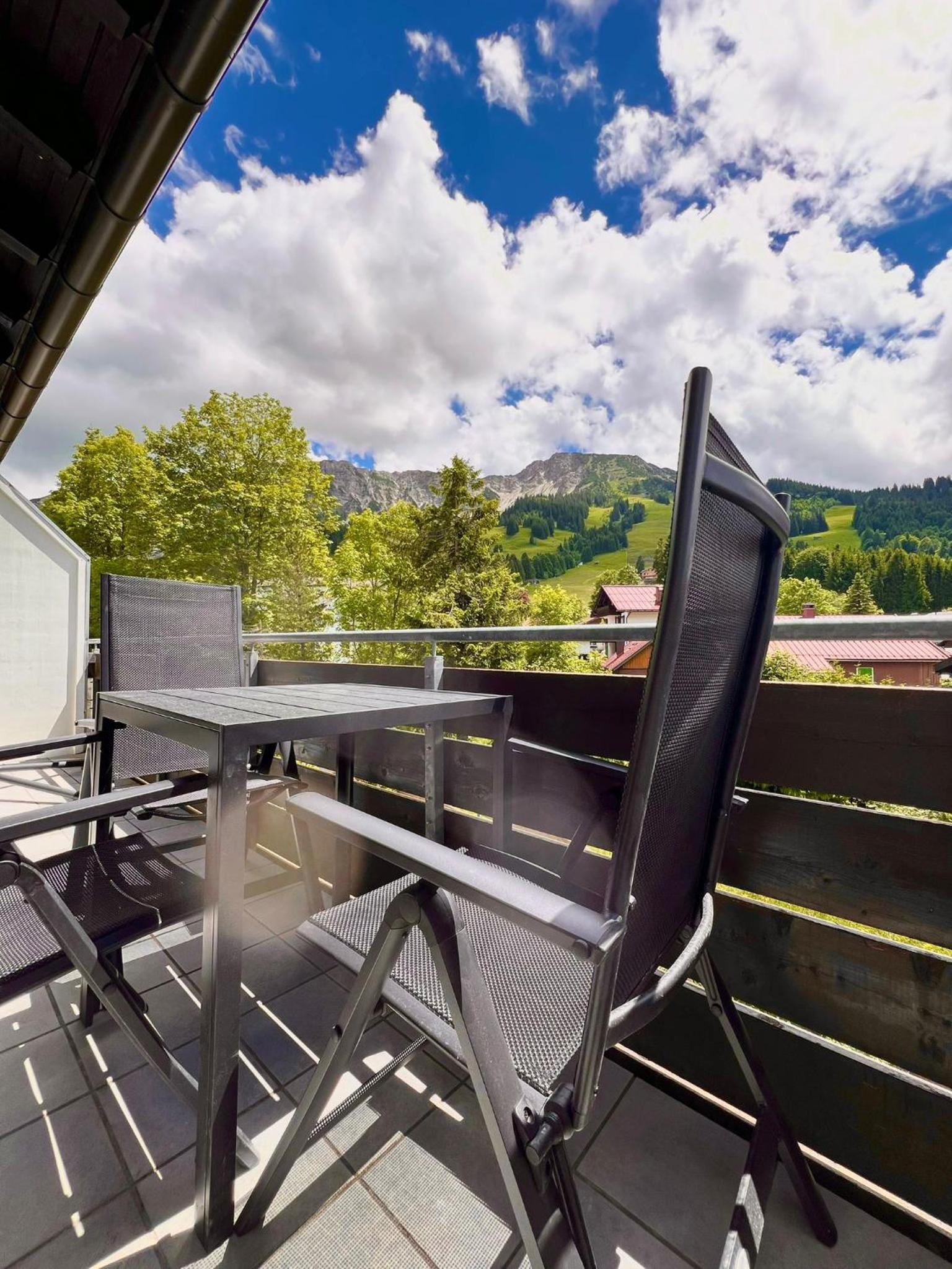 Bergnest Iseler mit Panoramablick