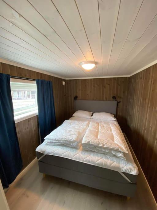 Trivelig og nylig oppført hytte med innendørs peis view 5