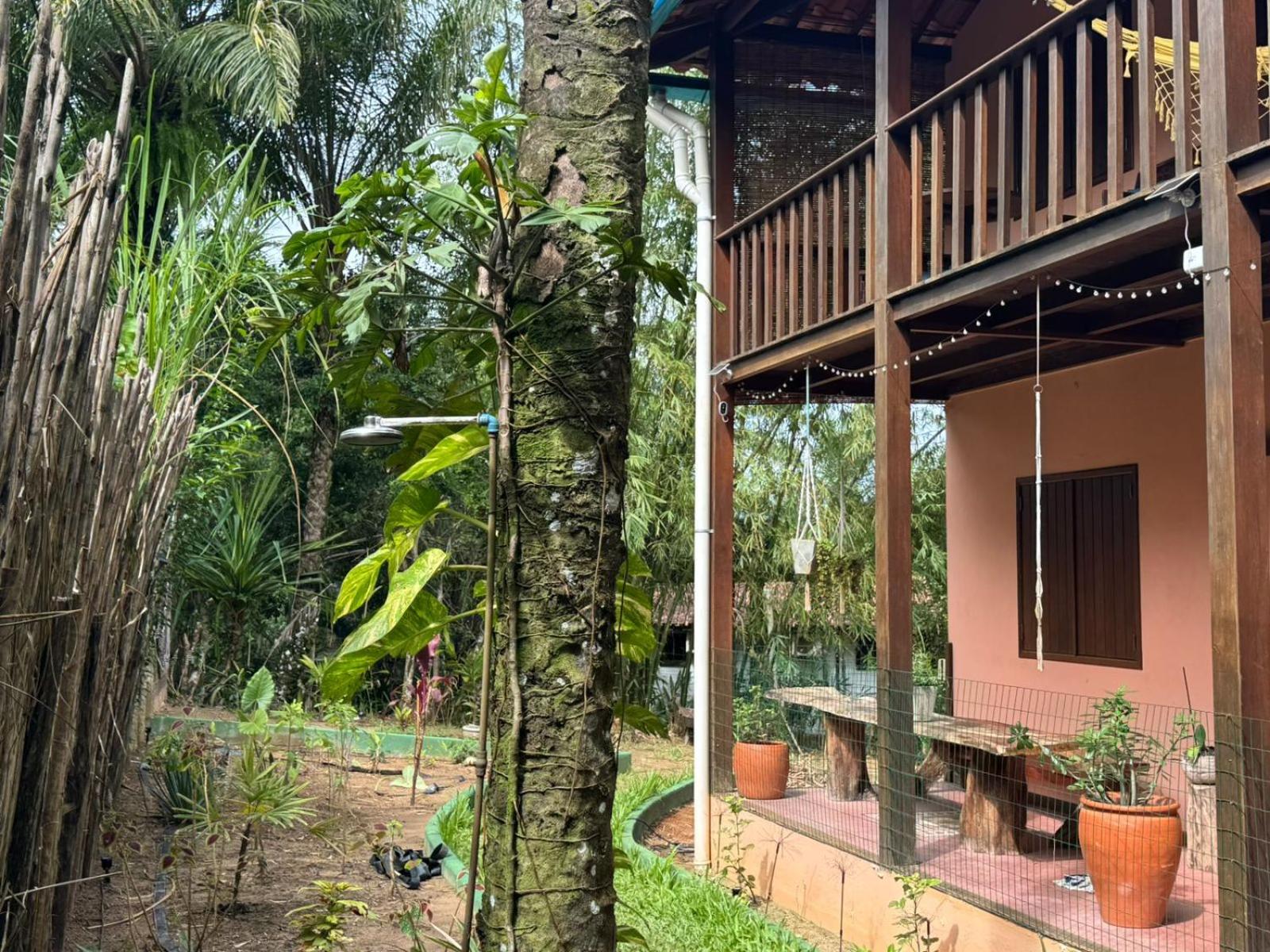 Casa Amadou com grande piscina em Boipeba