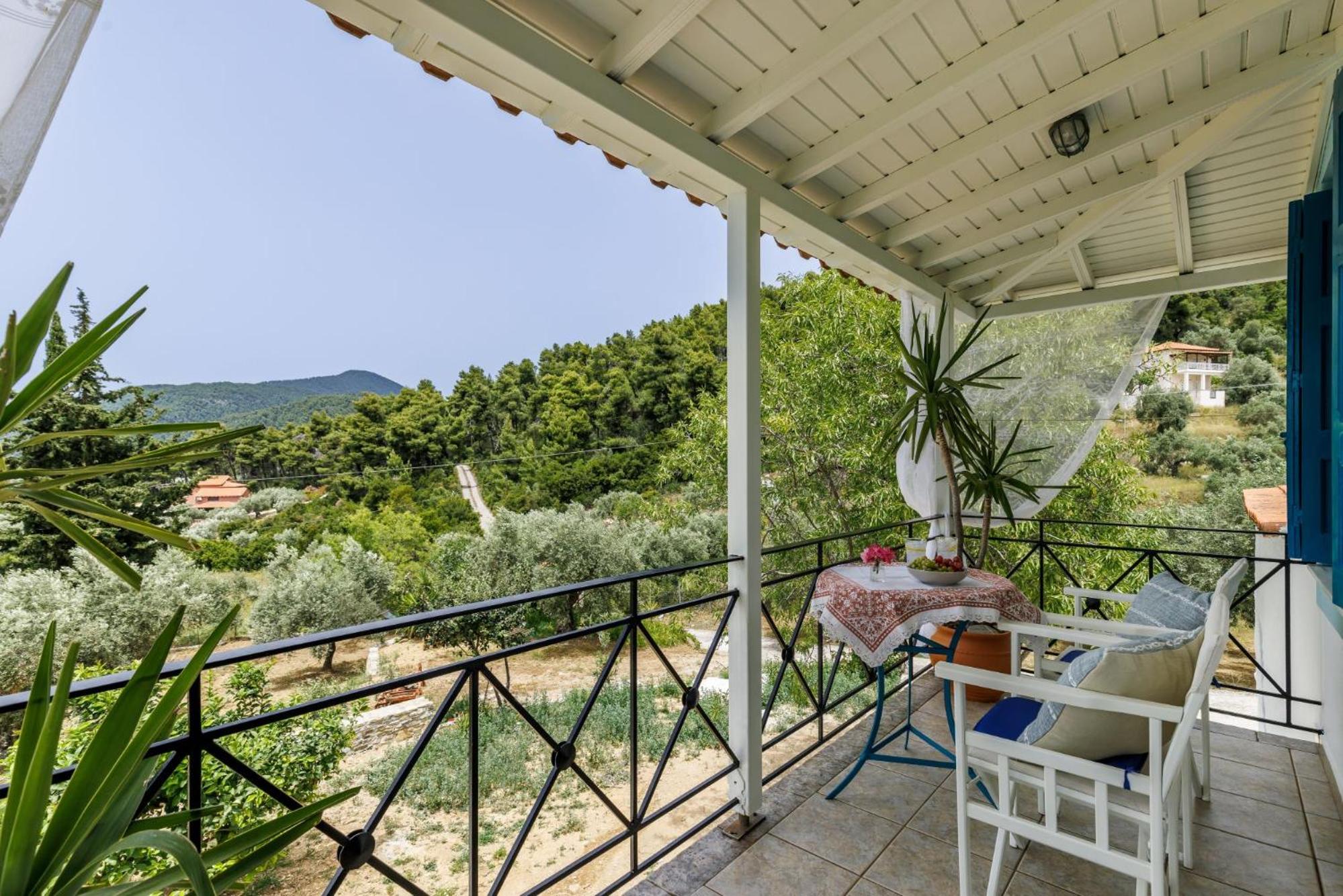 Skopelos Sunset traditional country house