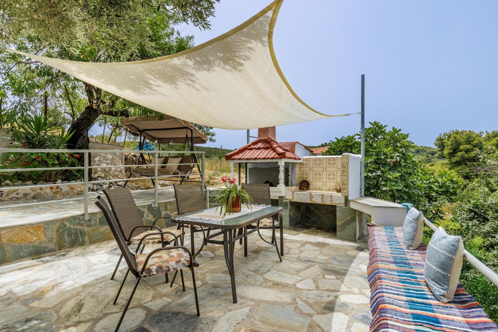 Skopelos Sunset traditional country house