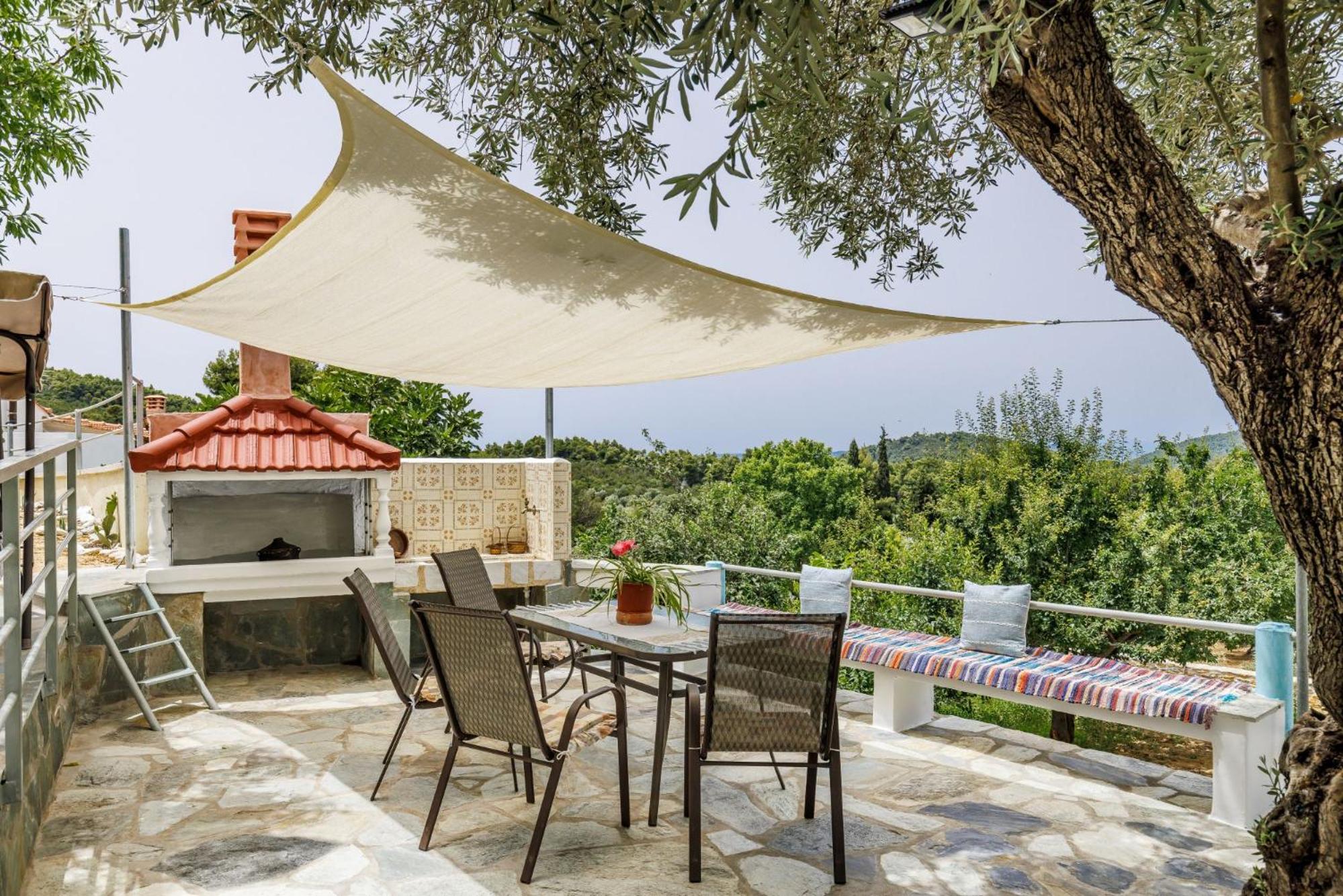 Skopelos Sunset traditional country house