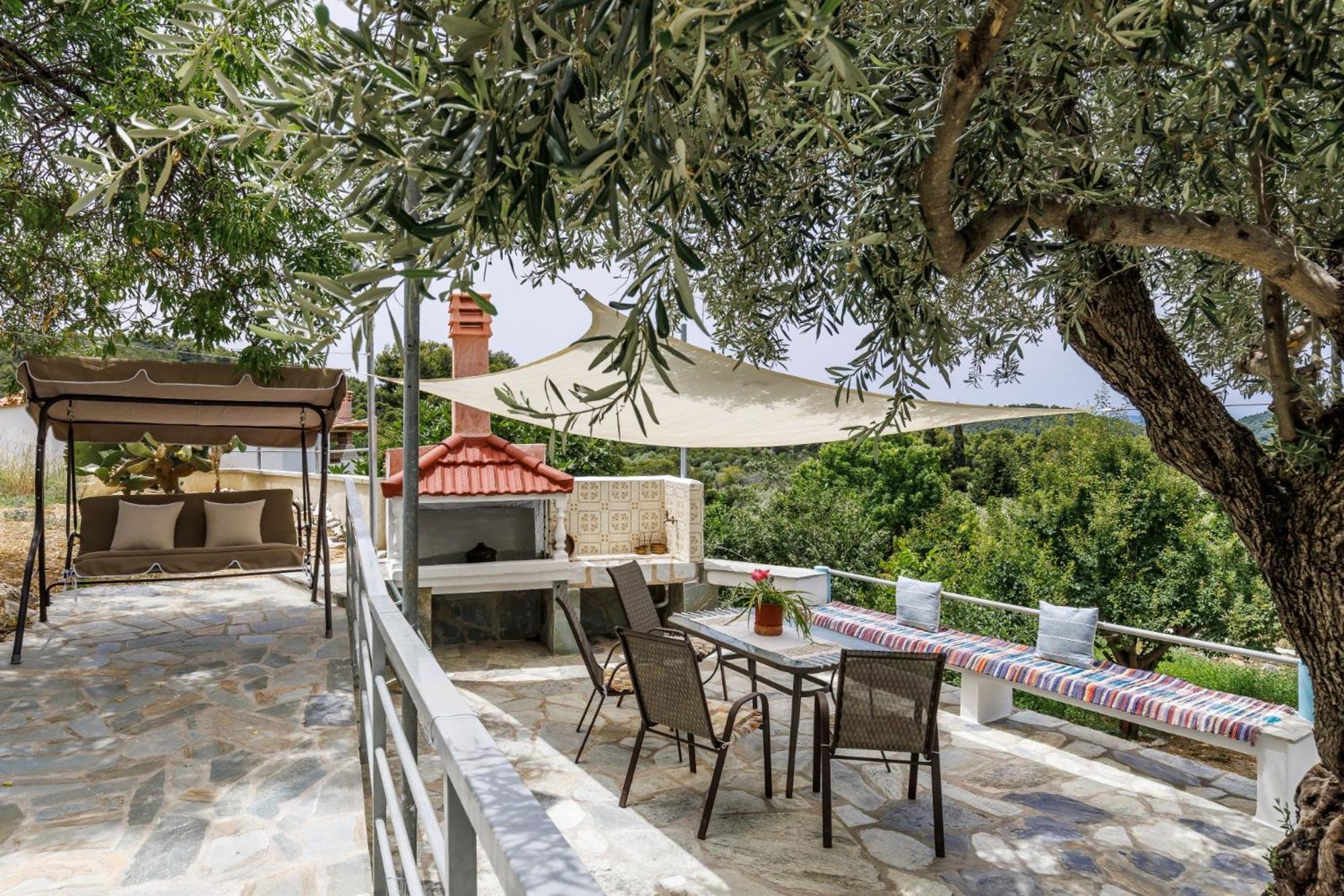 Skopelos Sunset traditional country house