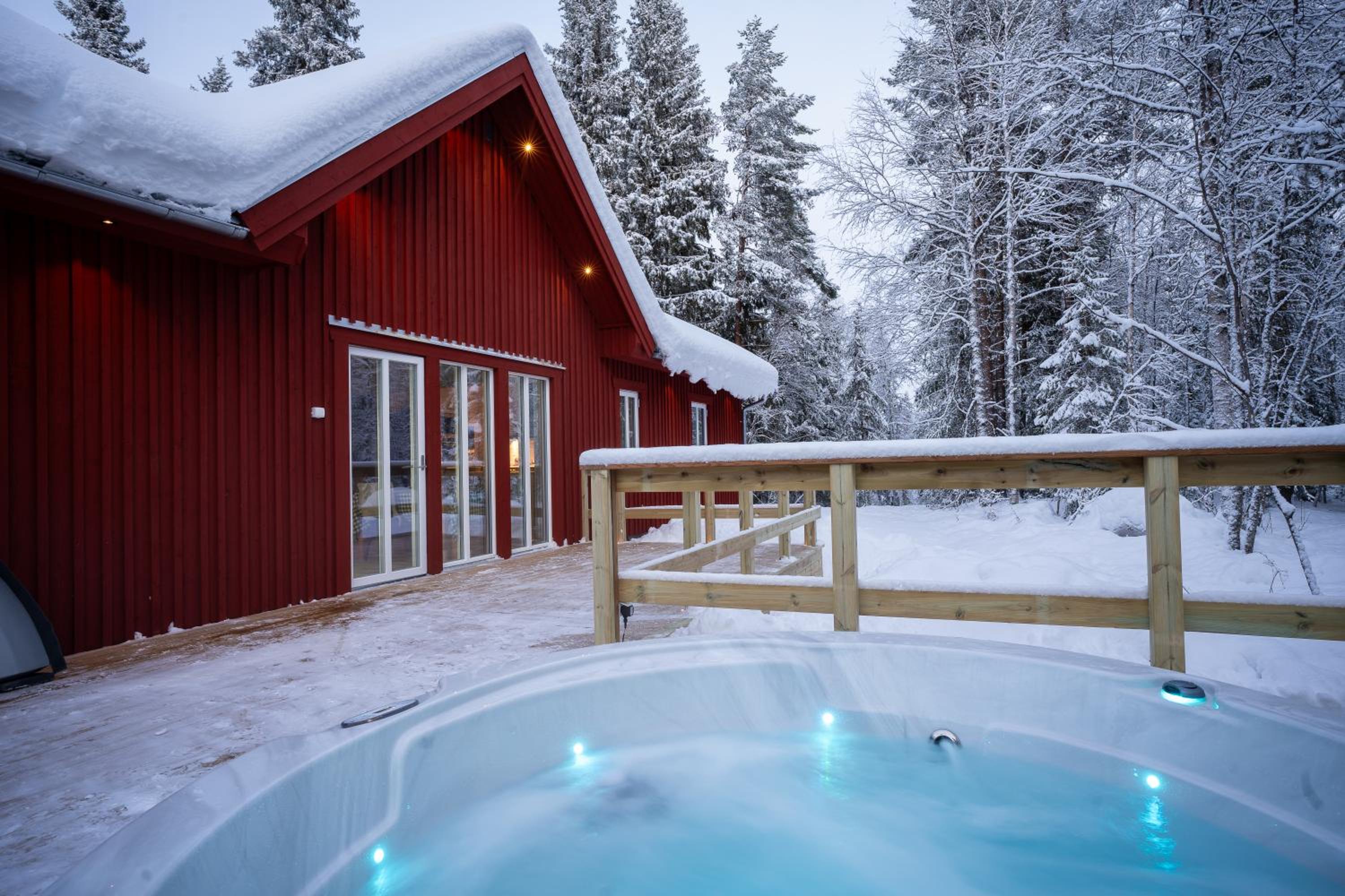 Traditional Logcabin view 4