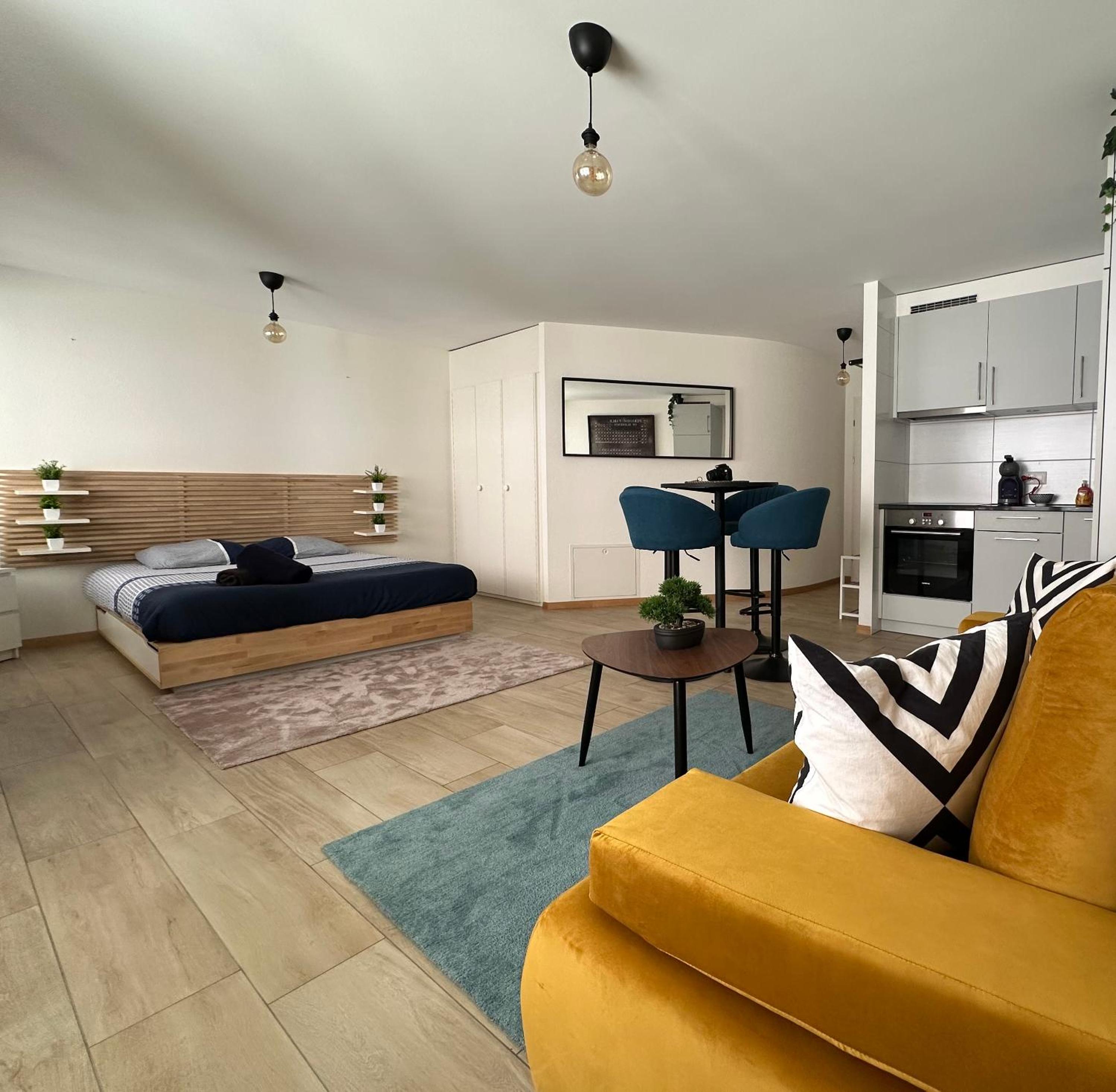 Montreux centre ville lac appartement