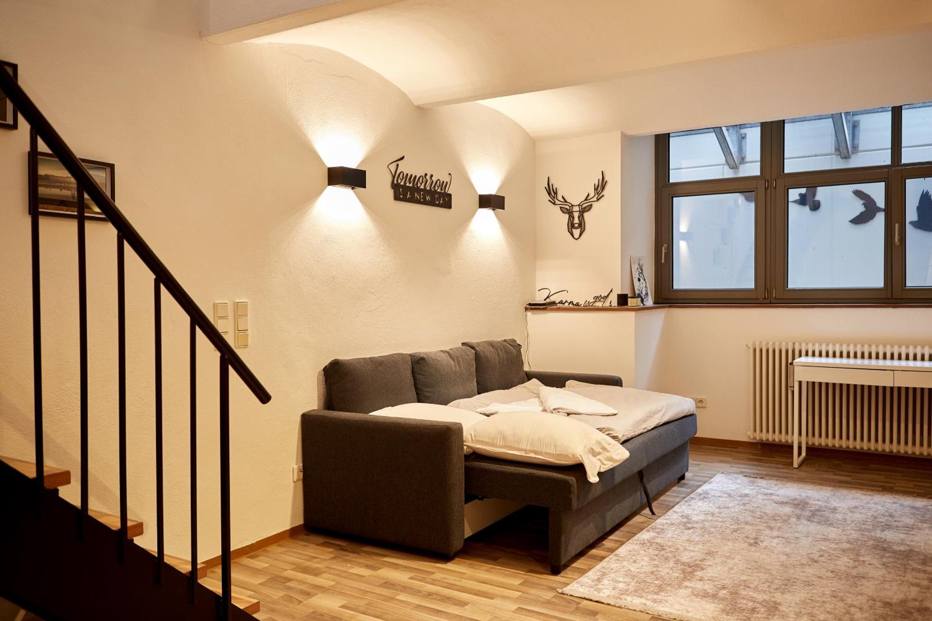 95m2 Loft Apartment mit Terasse 1B 2R Kreuzberg