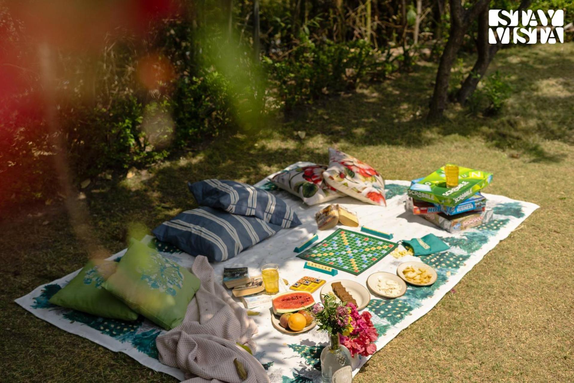 StayVista at House of Hive - Garden, BBQ and Heater view 4