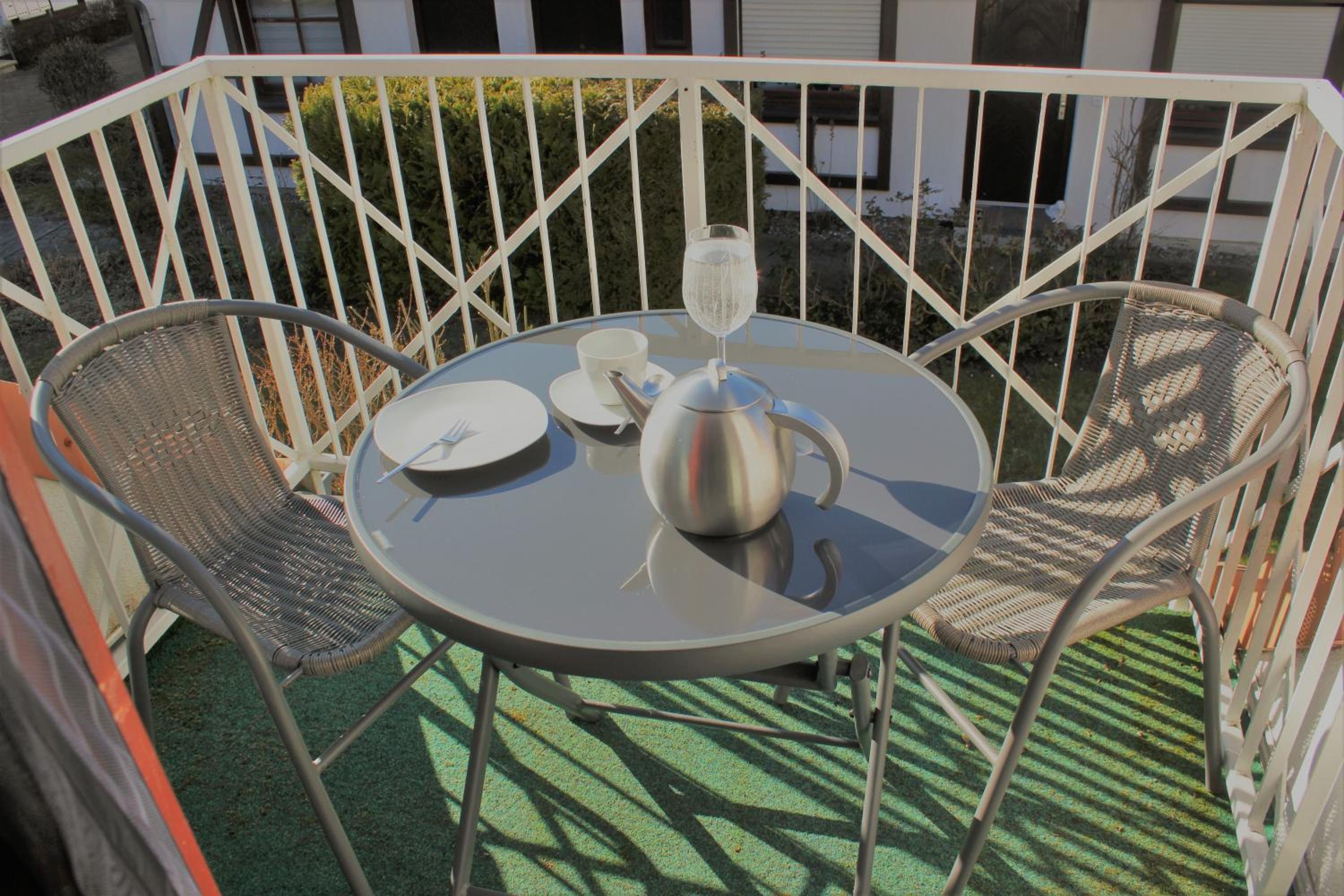 Ferienwohnung mit Balkon Gustow auf Rügen