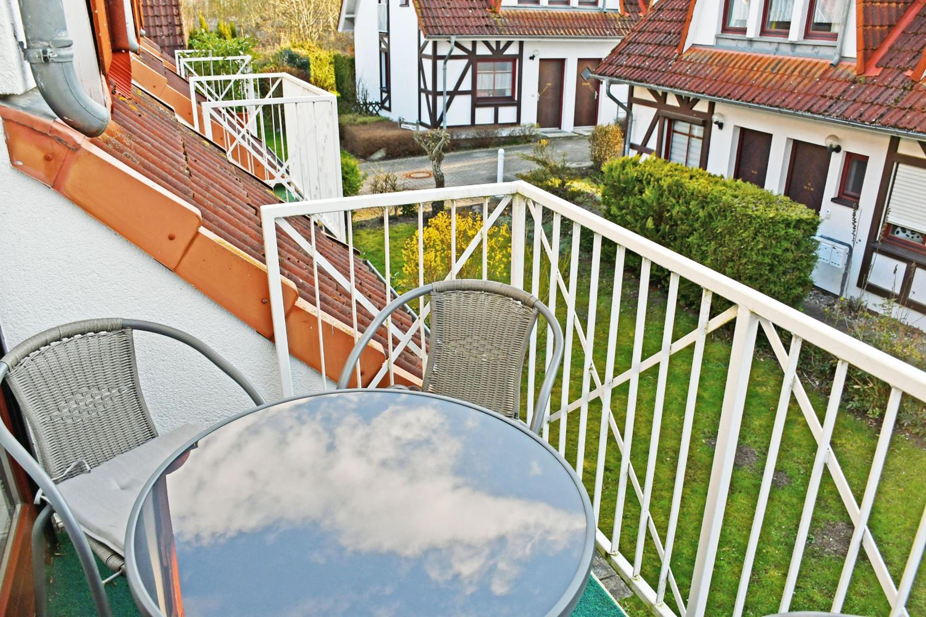 Ferienwohnung mit Balkon Gustow auf Rügen
