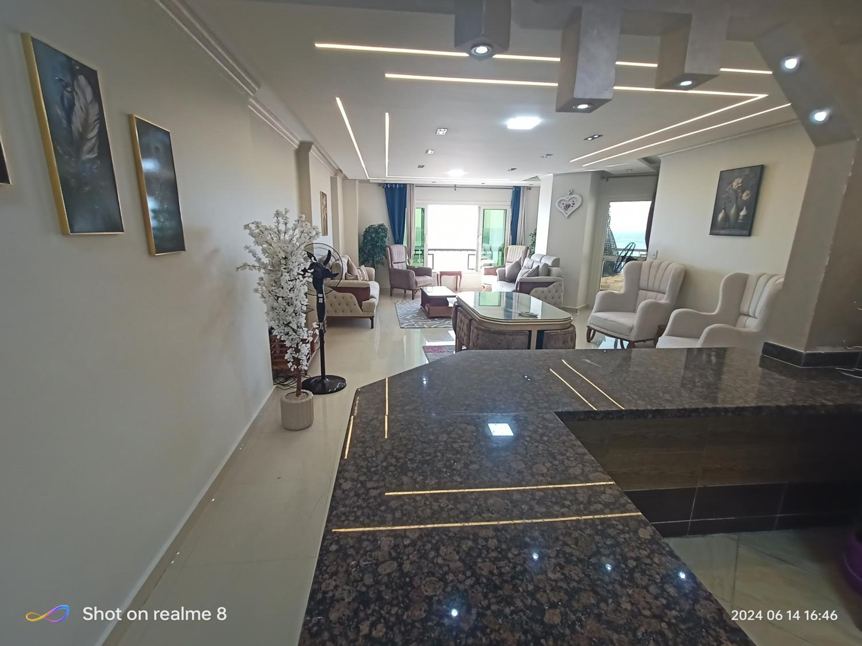 Asafra Luxury Condo with Charming Sea view