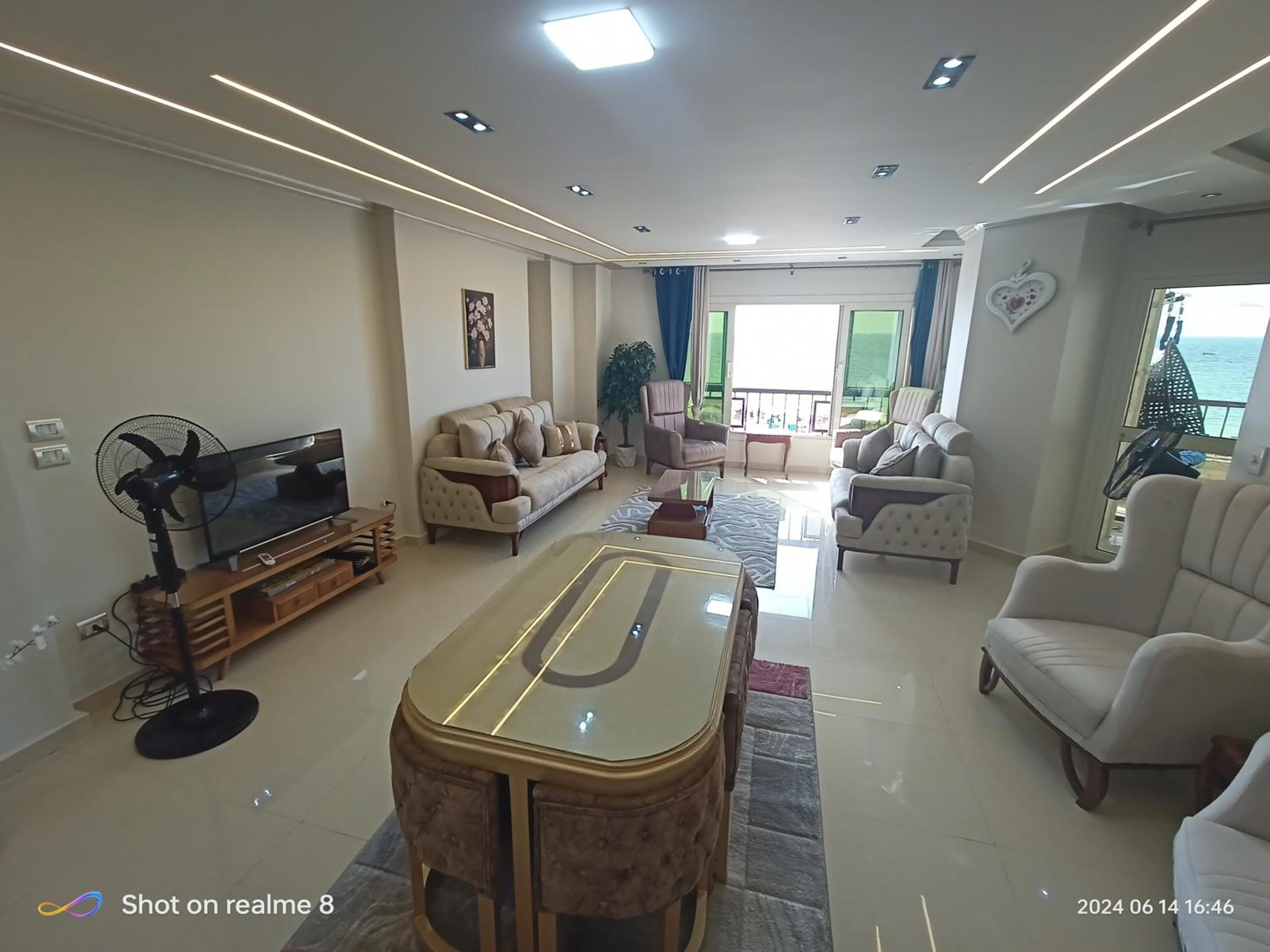 Asafra Luxury Condo with Charming Sea view