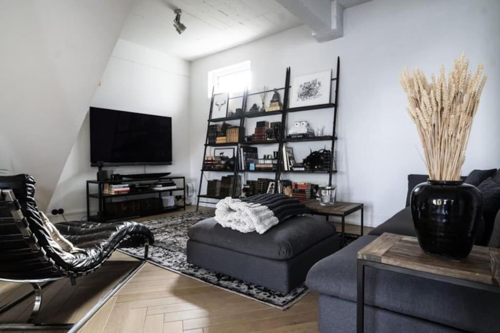 Reykjavík luxury apartment New York Loft style view 4