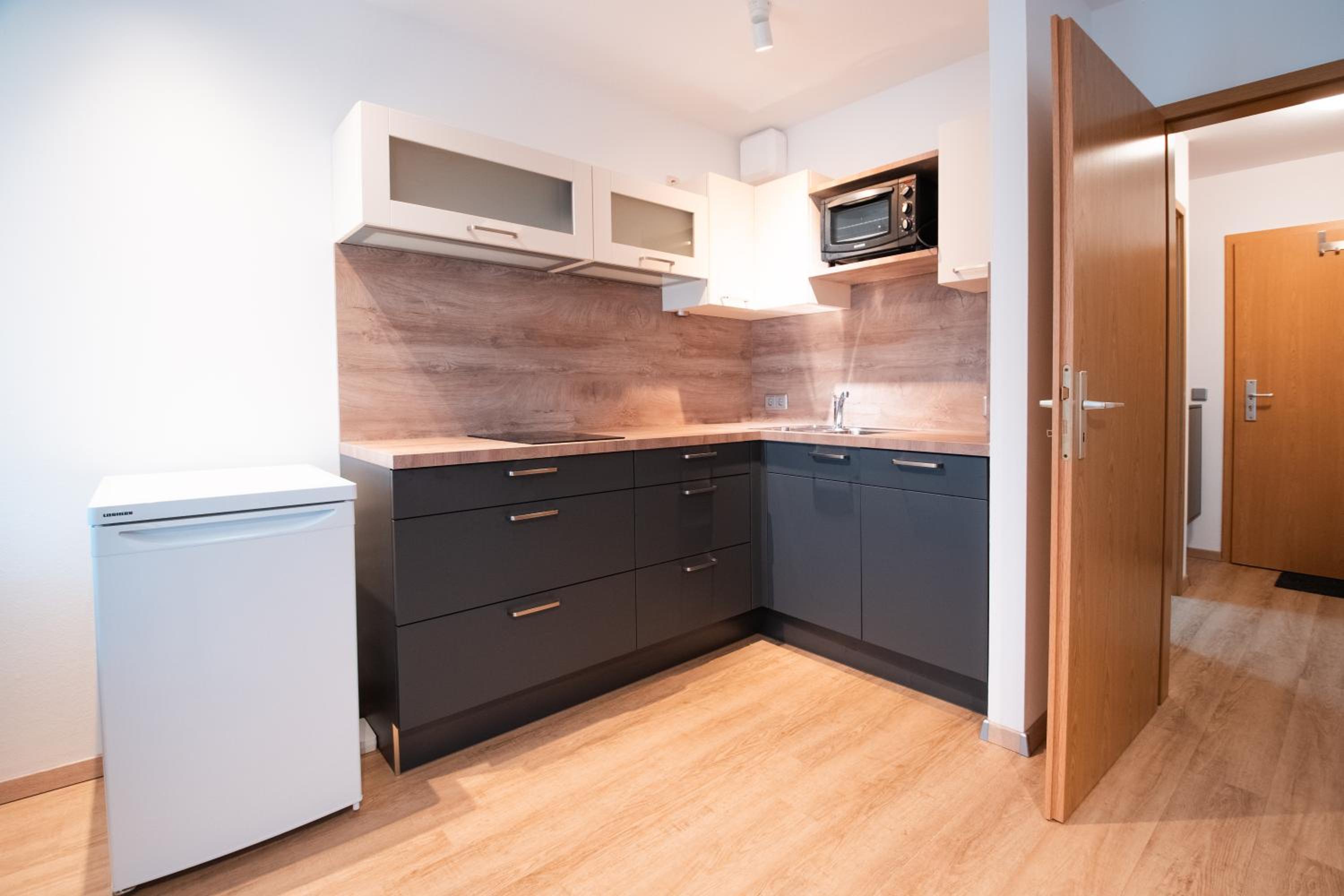 Moderne Einraumwohnung in Leipzig mit Netflix Zugang