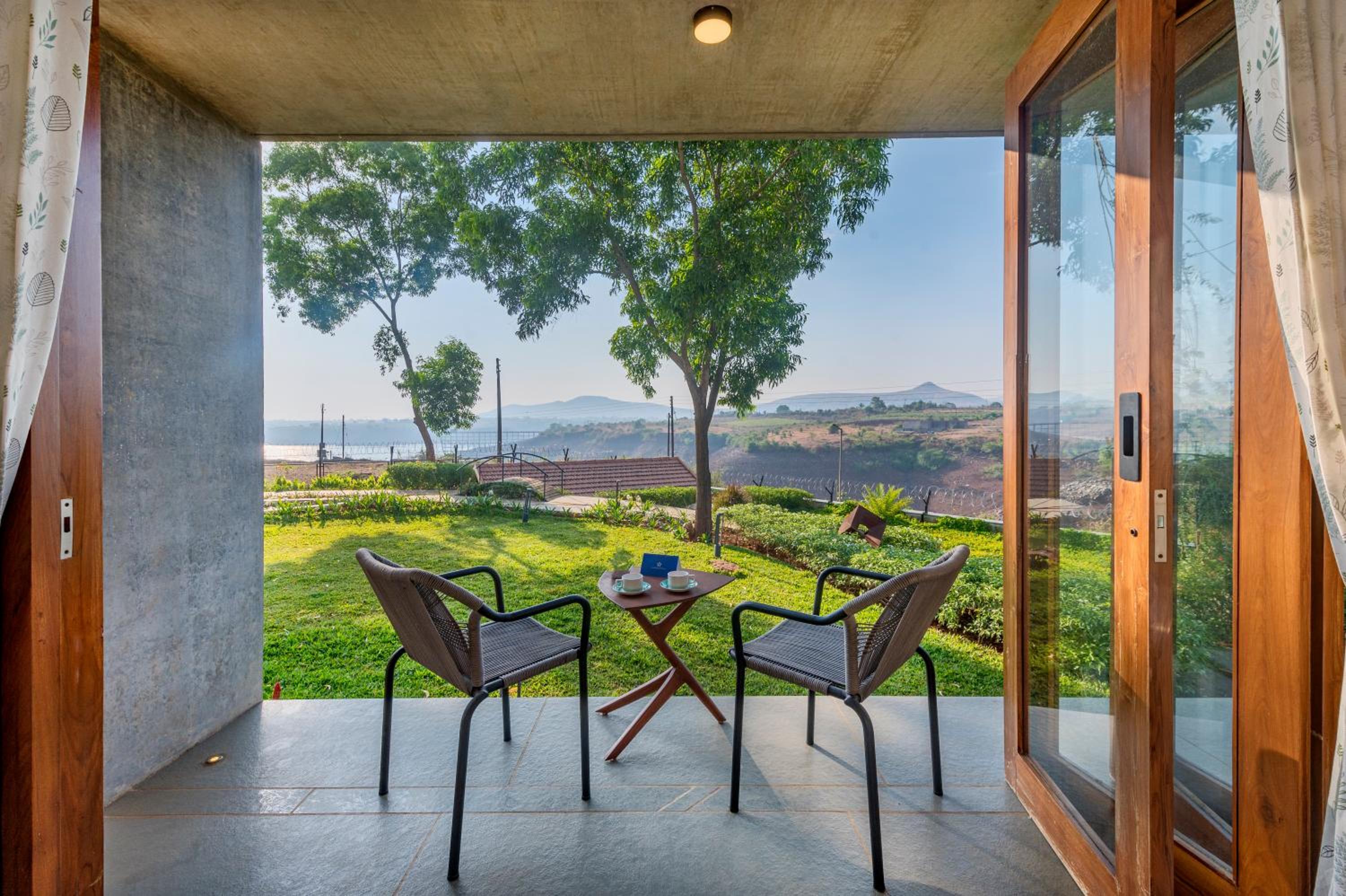 SaffronStays Avni - 2BR Lakeside Villa with Terrace & Bonfire