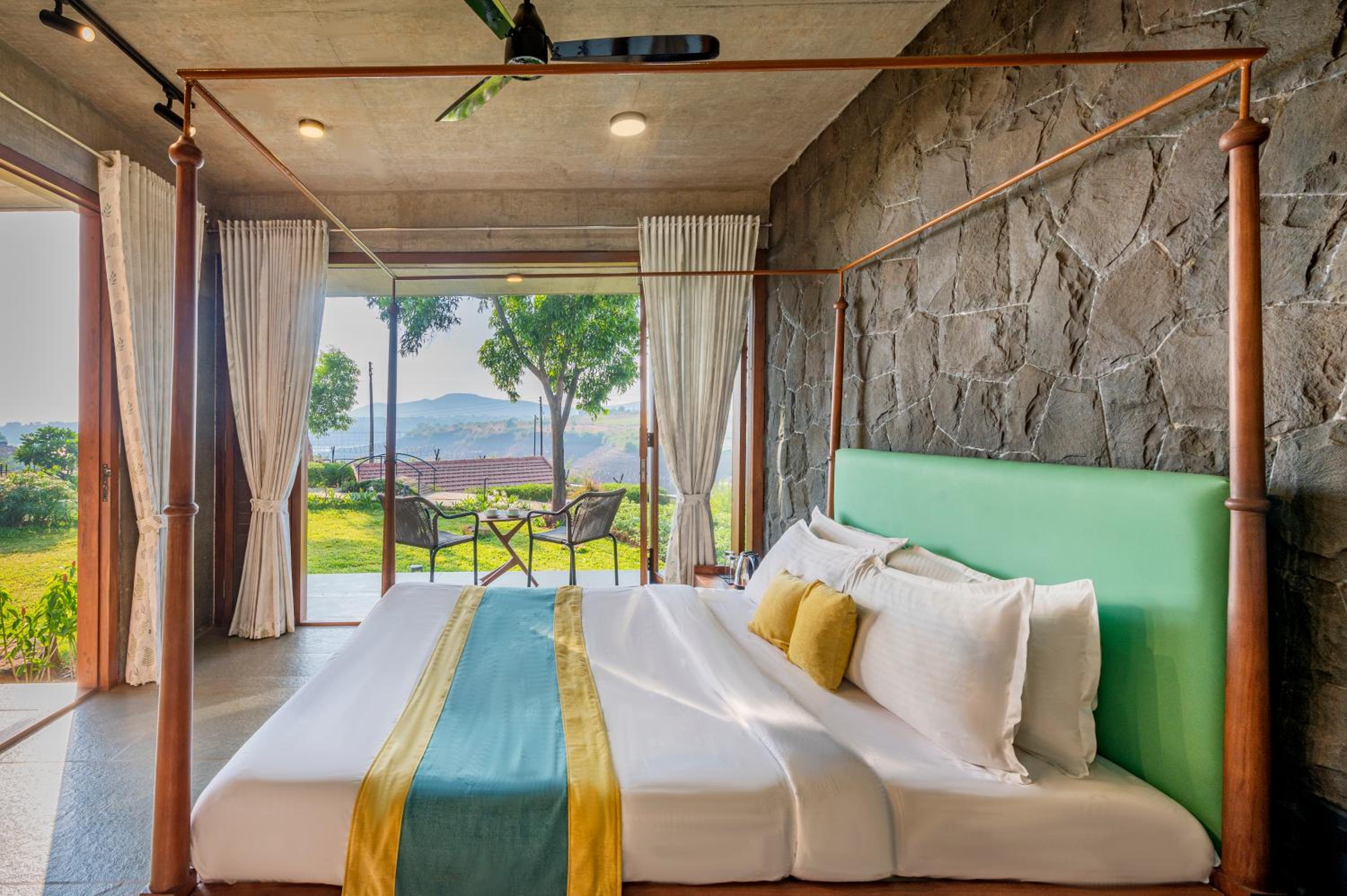 SaffronStays Avni - 2BR Lakeside Villa with Terrace & Bonfire