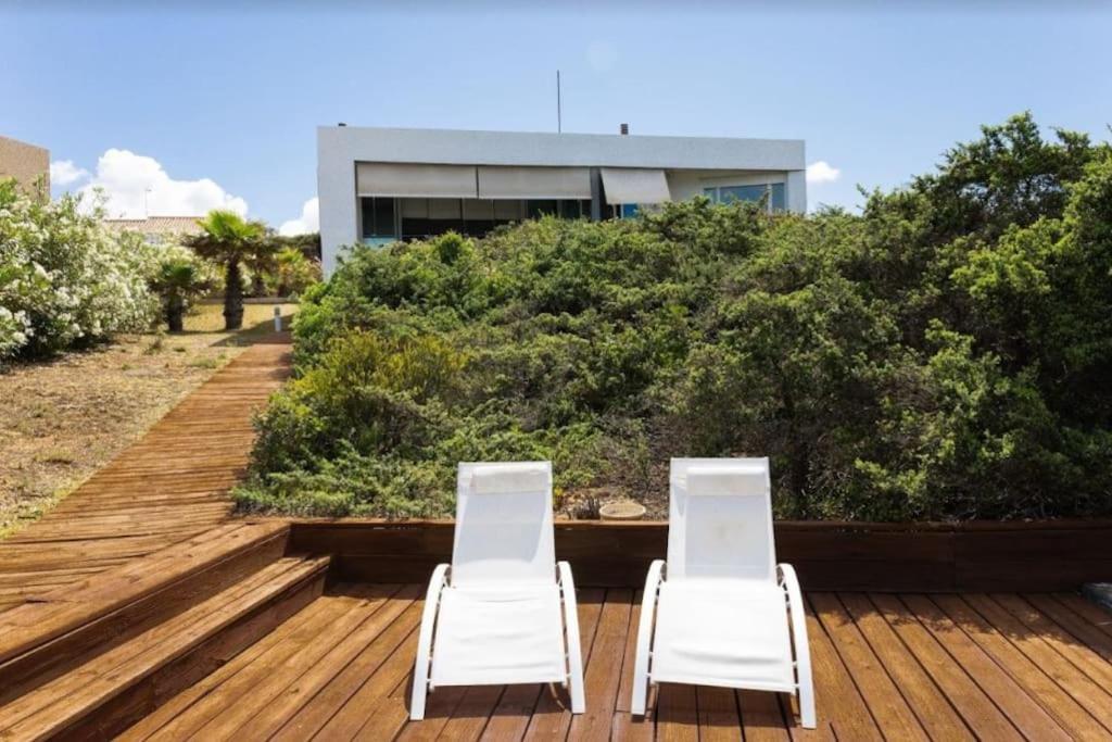 Villa primera línea playa Roche