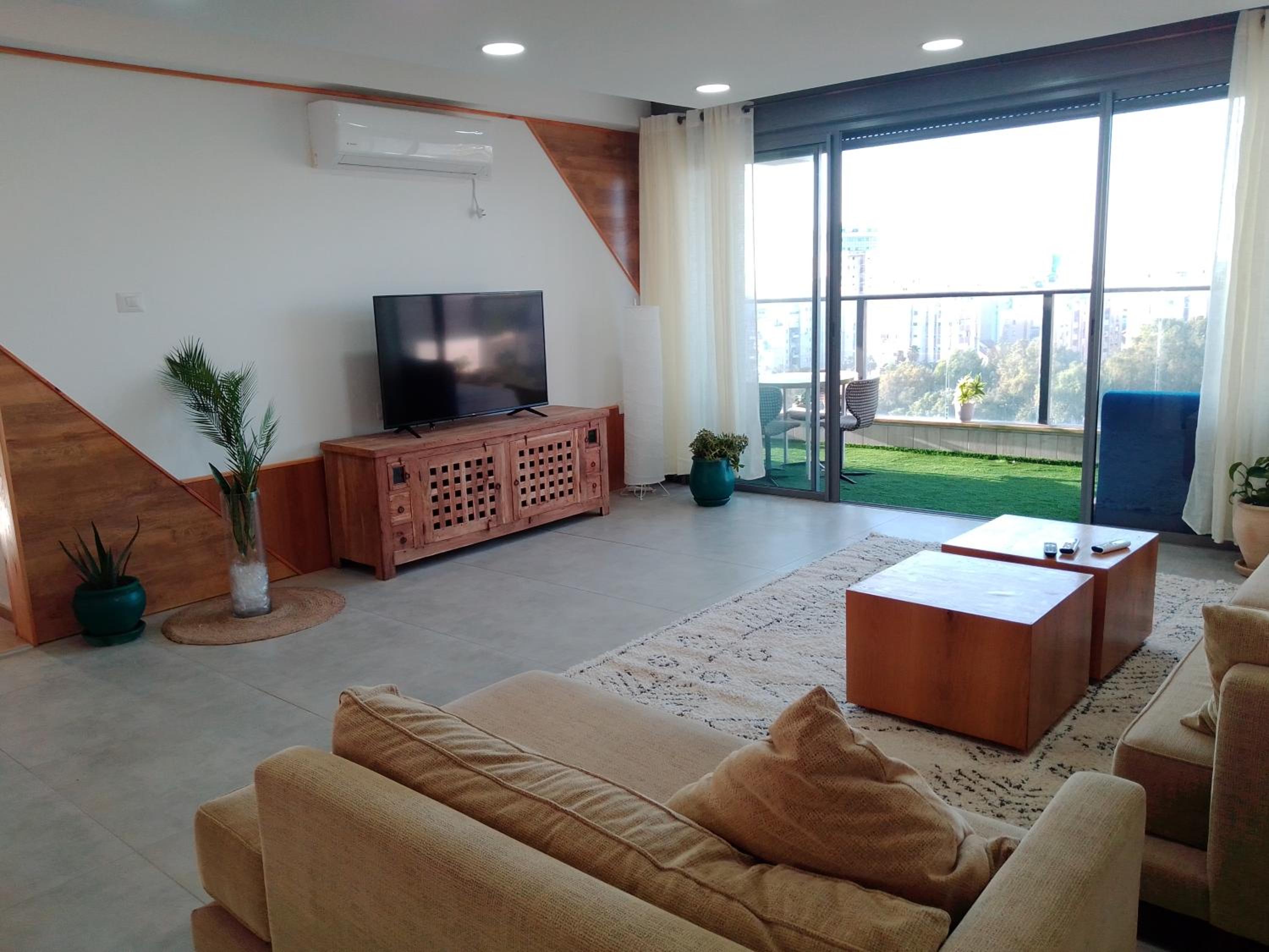 Beautiful beach apartment view 2