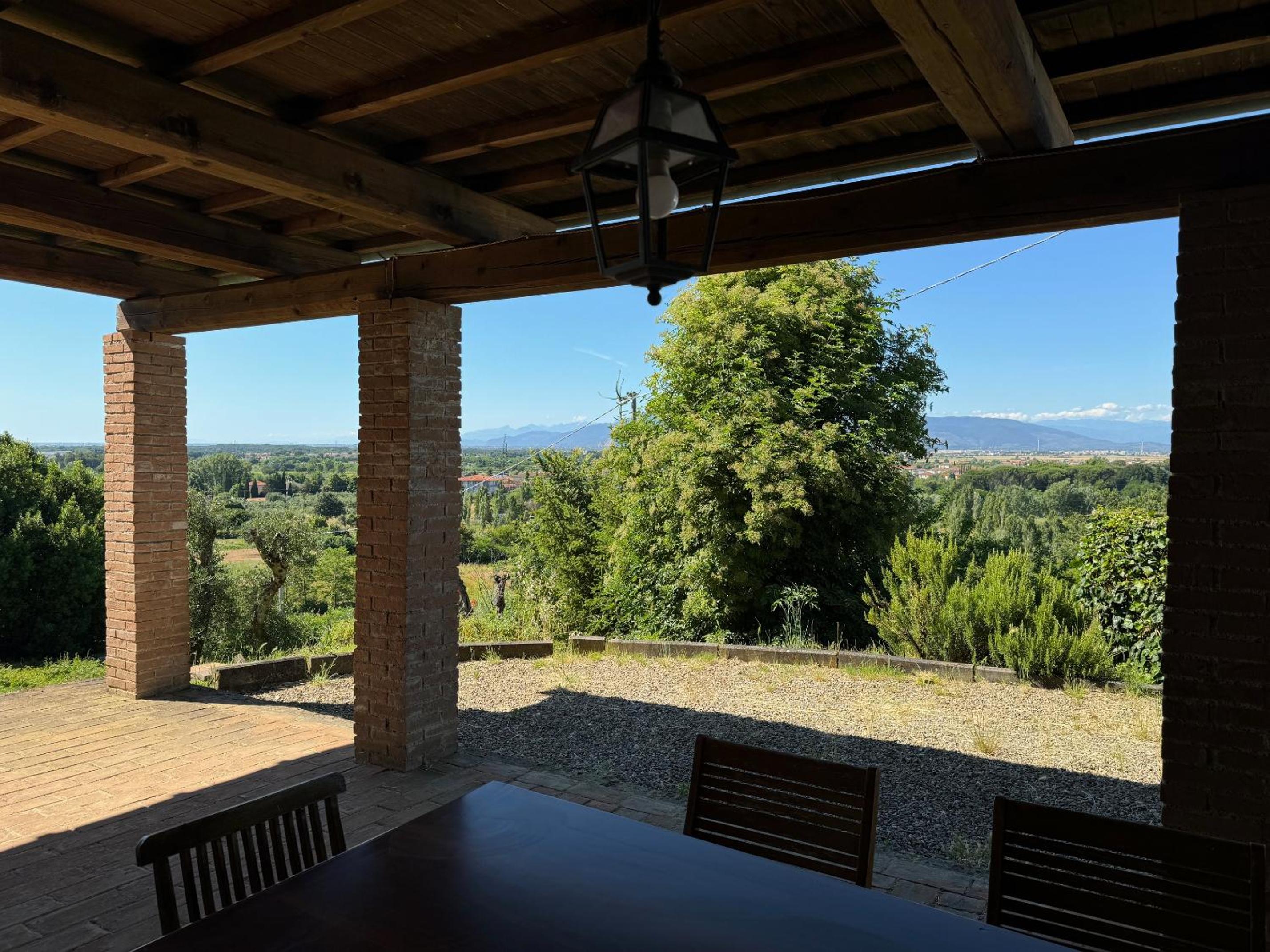 Restored farmhouse on top of a hill with panoramic view view 4