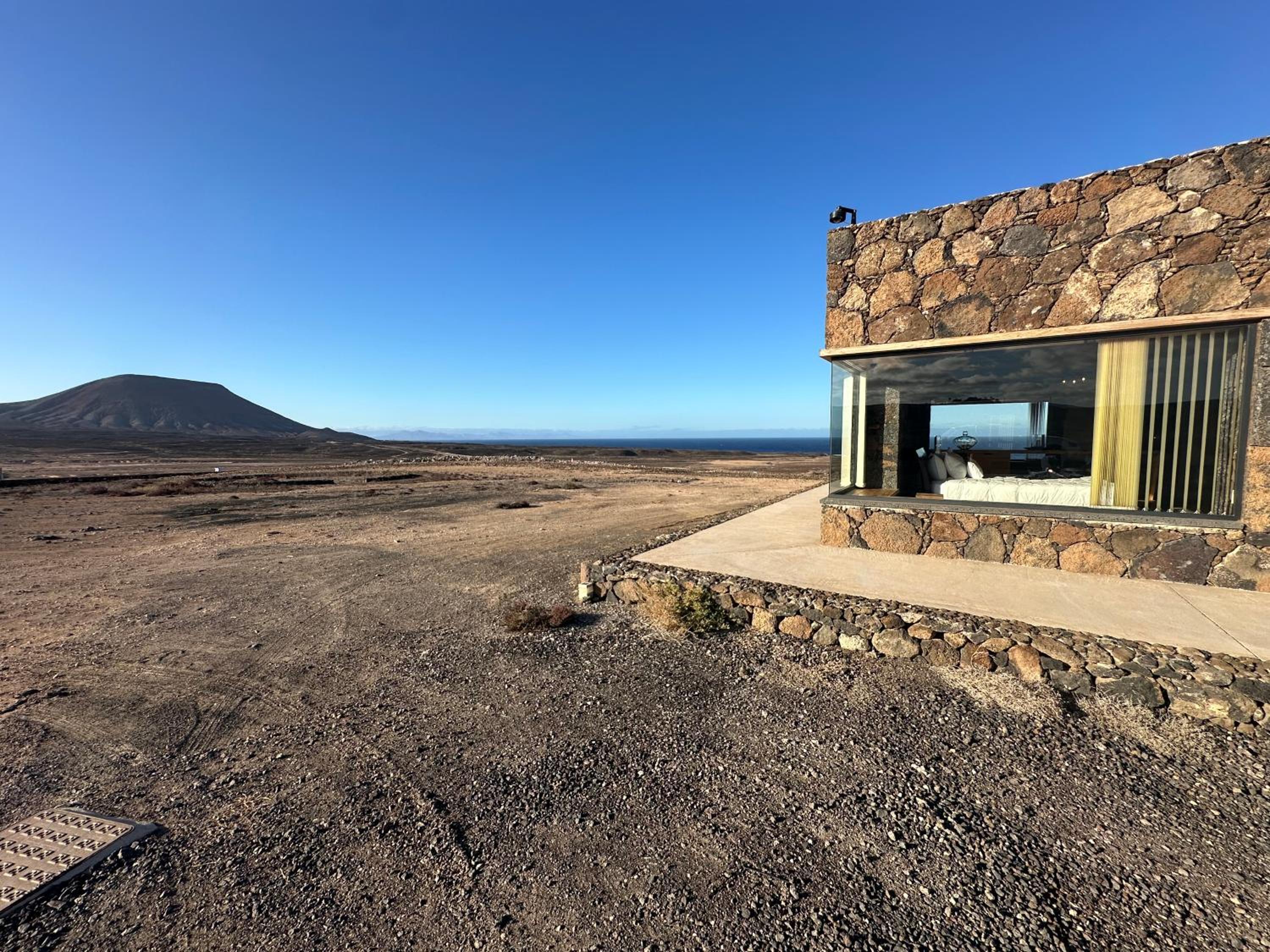 Casita Tahona con vistas de infarto al mar y volcanes con absoluta privacidad