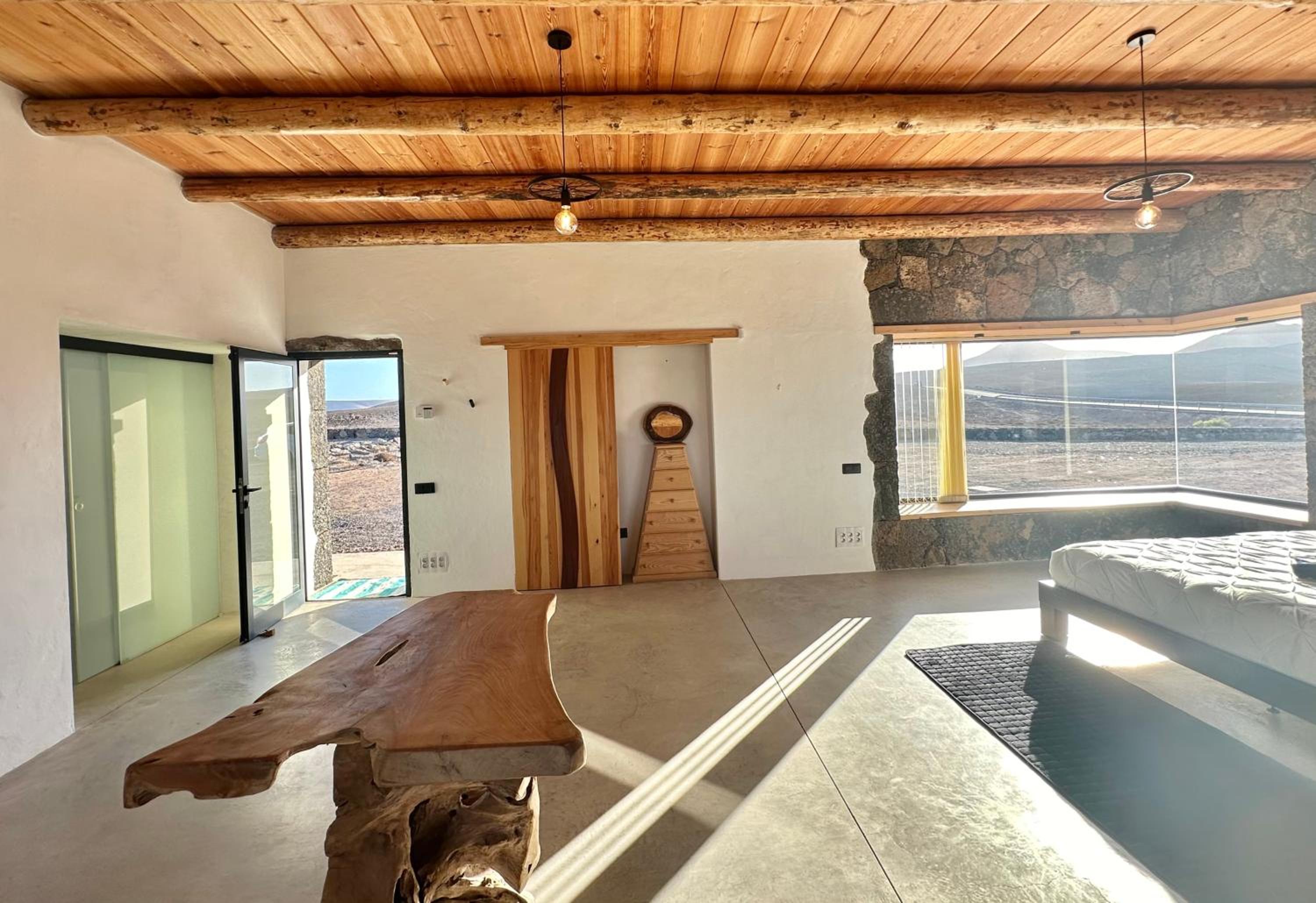 Casita Tahona con vistas de infarto al mar y volcanes con absoluta privacidad
