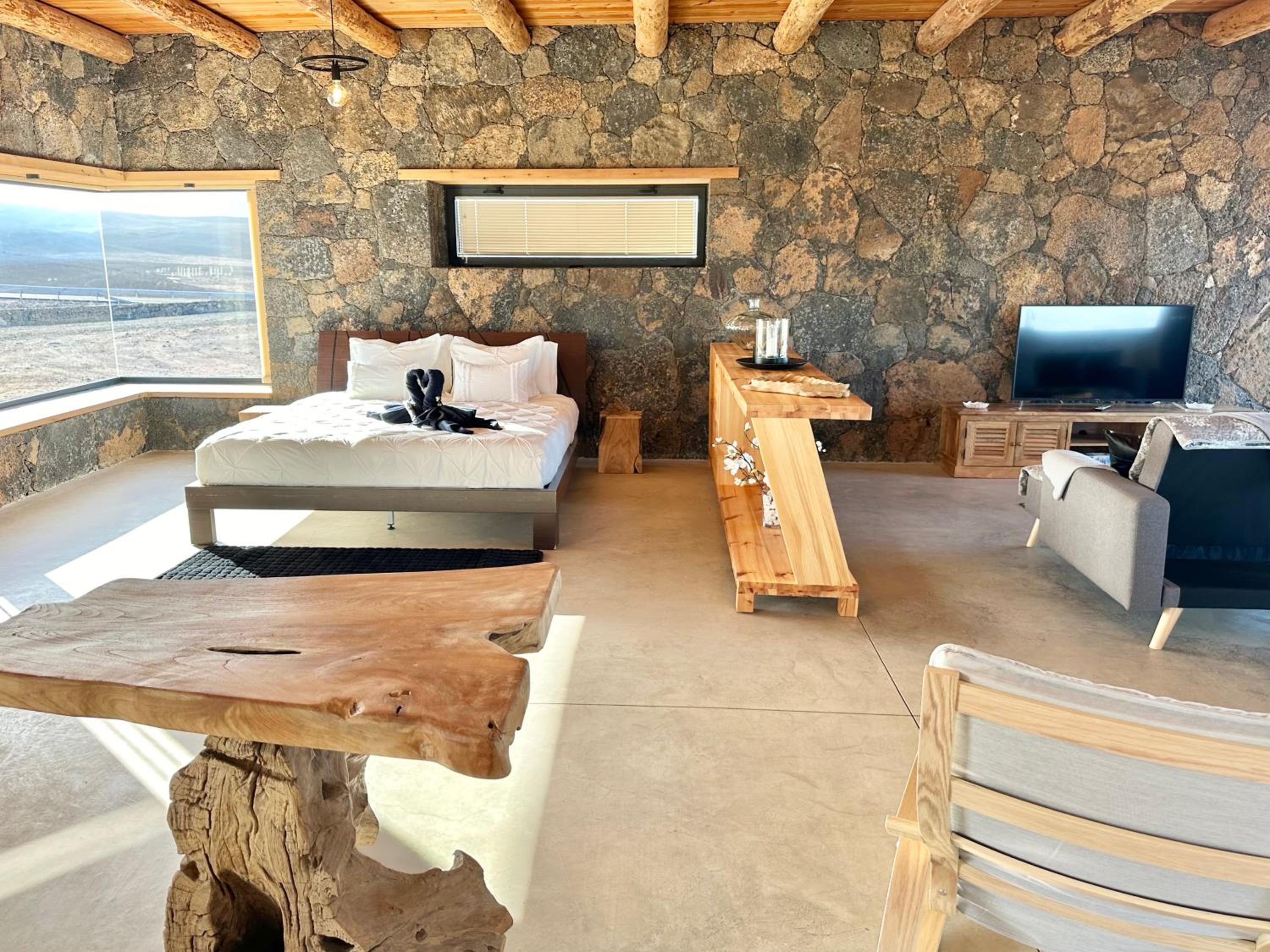 Casita Tahona con vistas de infarto al mar y volcanes con absoluta privacidad