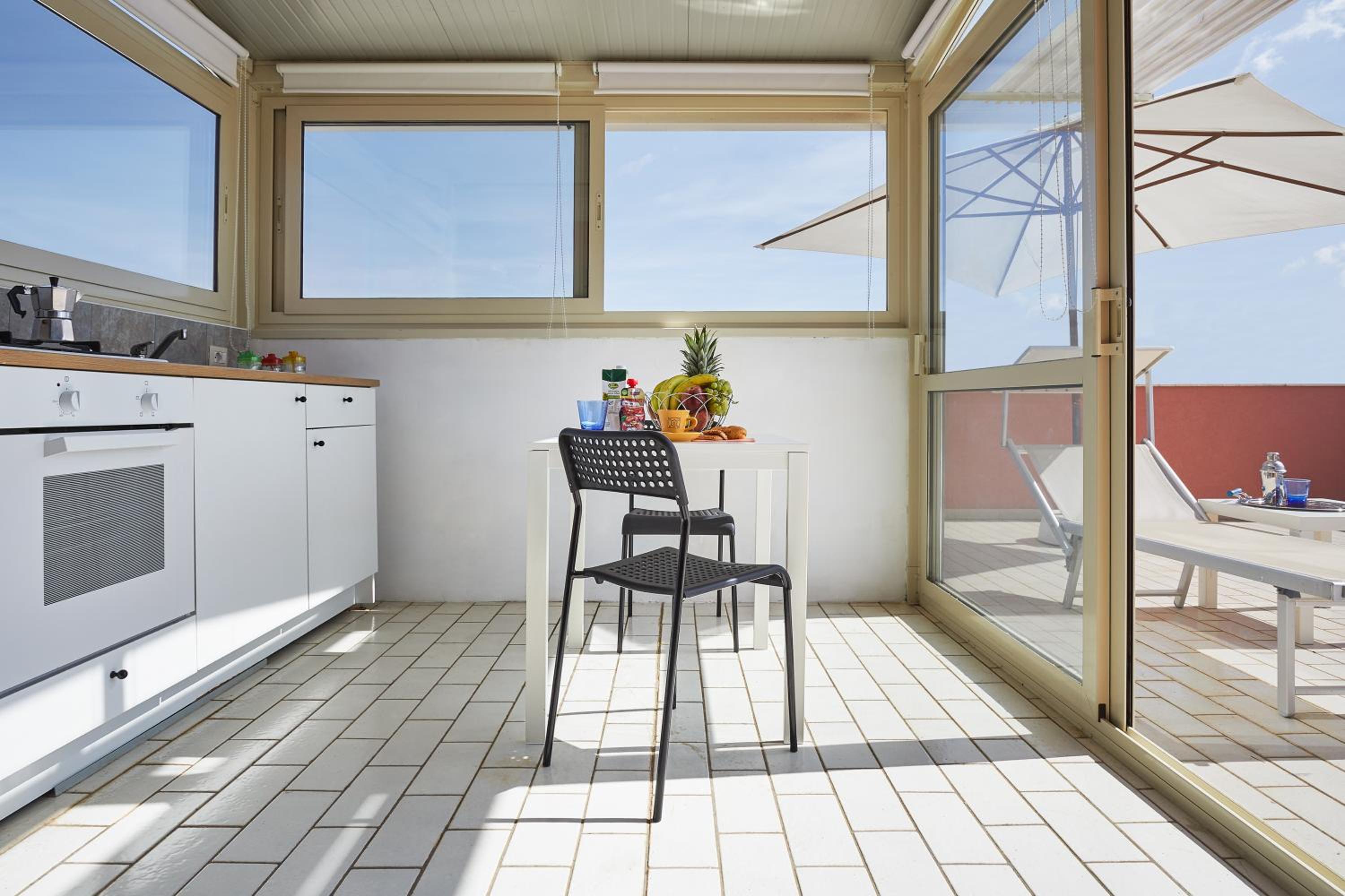Nice studio on the terrace