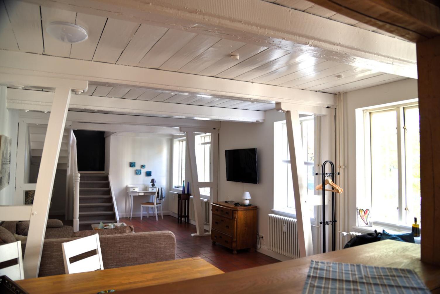 Brasseriehof Historisches Fachwerkhaus in Flensburg 115 m2 Innenhof Parkplatz