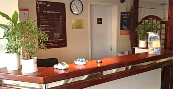 hotel reception