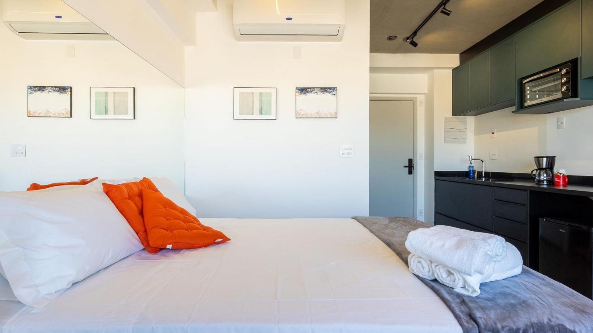 Experiência by Dabra House: Studios com Vista Panorâmica, Jardim Paulista!